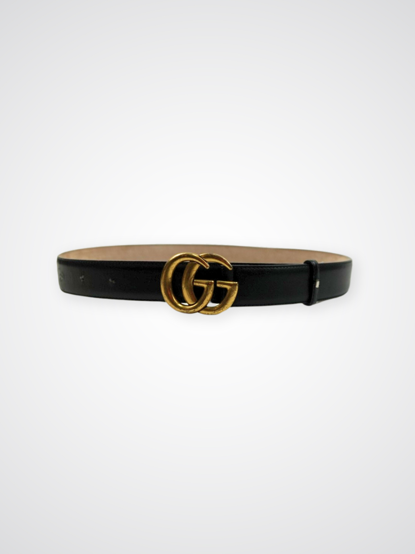 Ceinture noire logo - Gucci