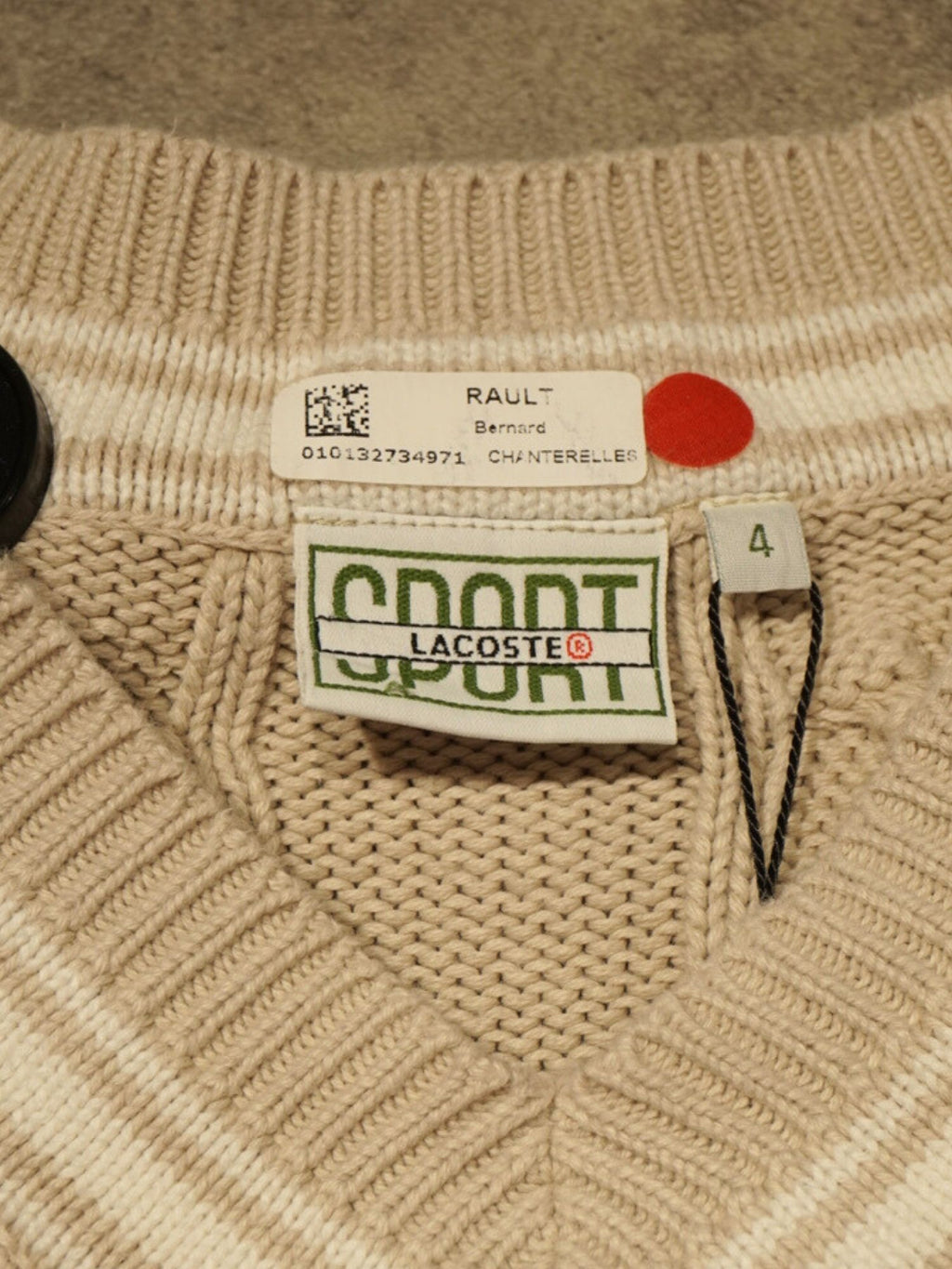 Pull sans manche Lacoste (M)