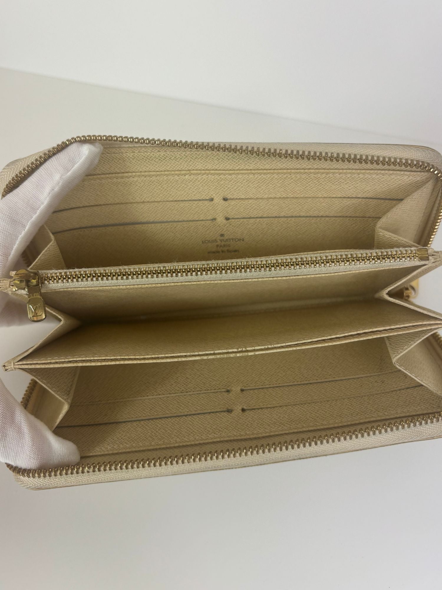Portefeuille Zippy Damier Azur Louis Vuitton