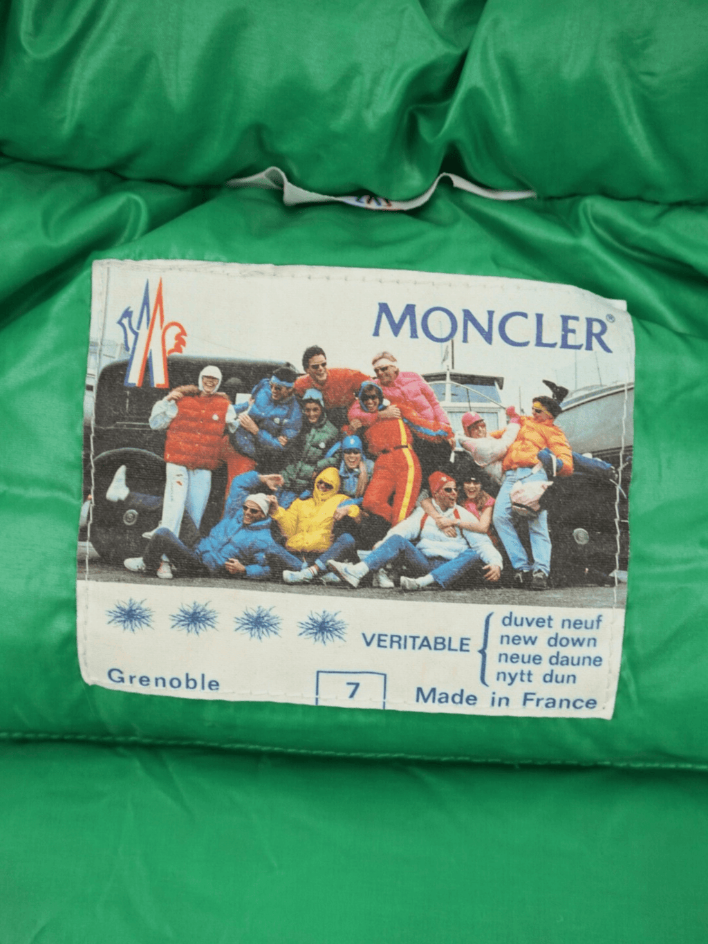 Doudoune Moncler Grenoble verte (3XL-4XL)