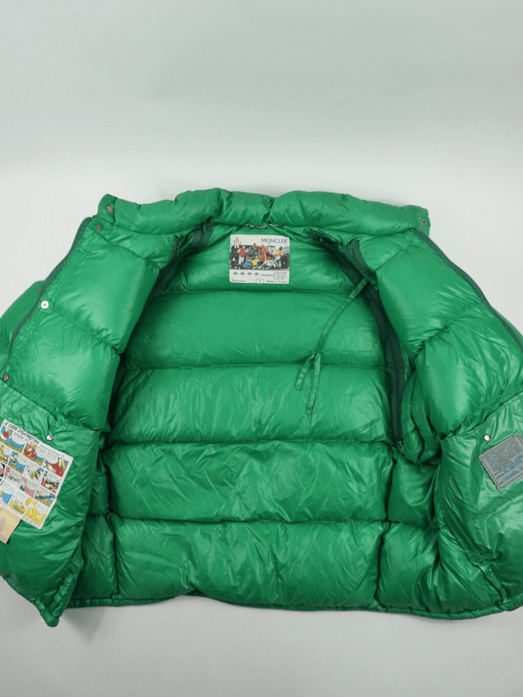 Doudoune Moncler Grenoble verte (3XL-4XL)