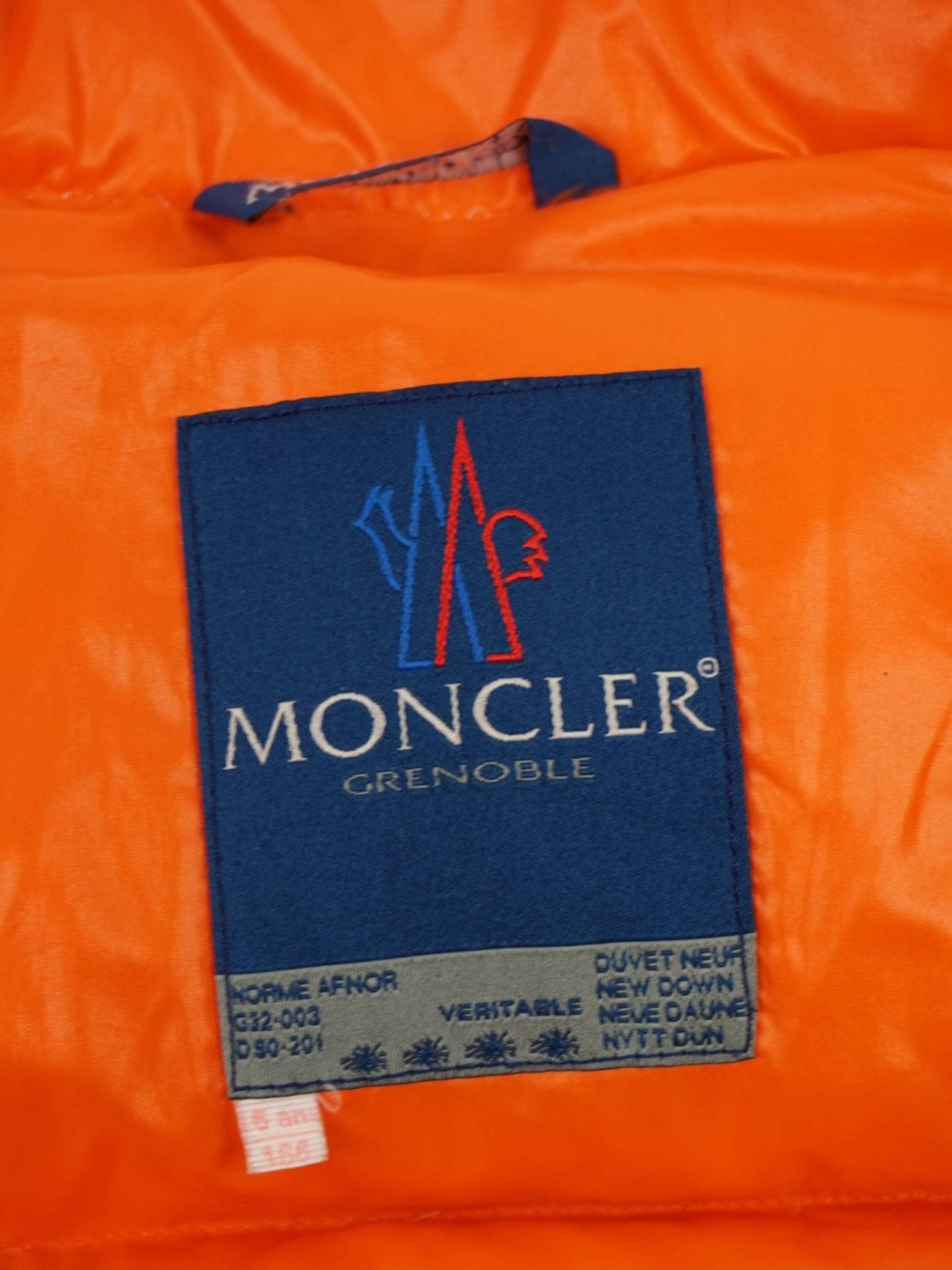 Doudoune Grenoble orange - Moncler