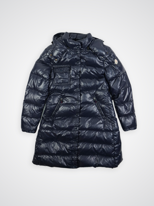 Doudoune longue bleu marine - Moncler