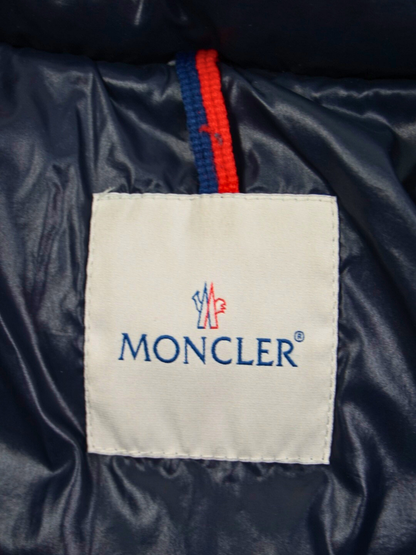 Doudoune longue bleu marine - Moncler