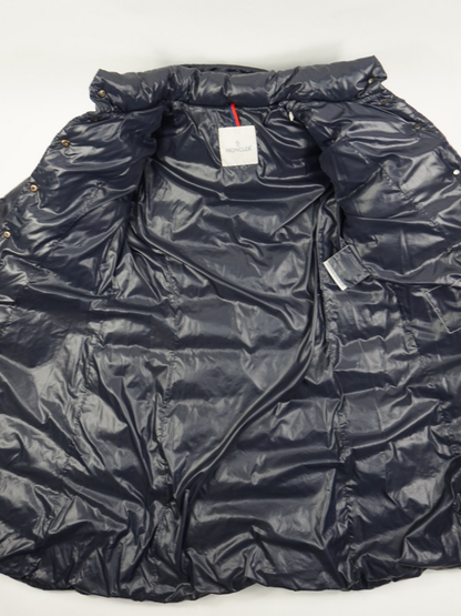 Doudoune longue bleu marine - Moncler