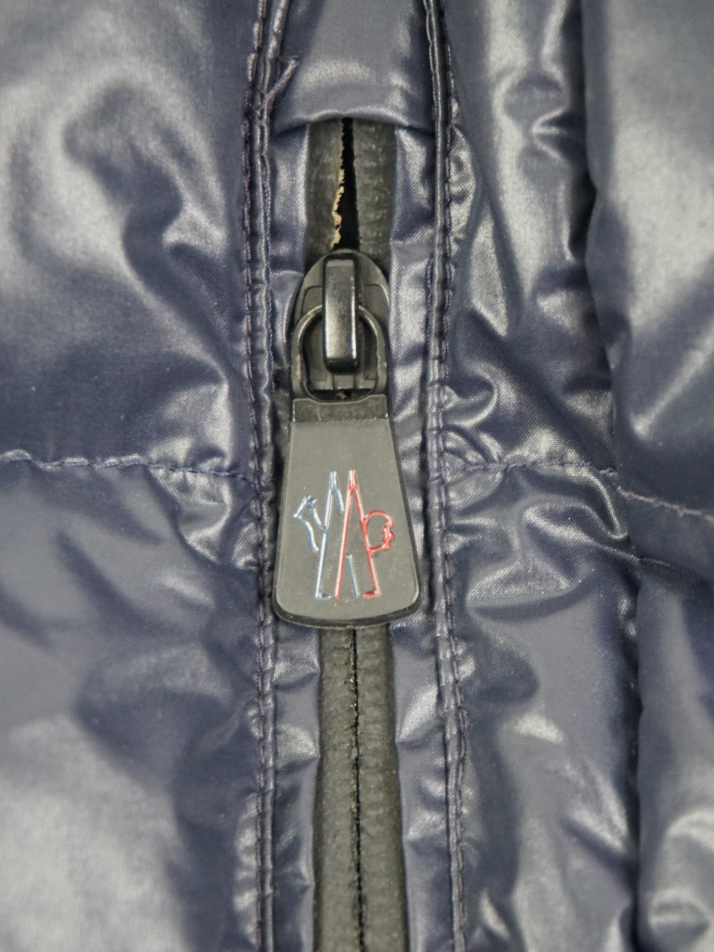 Doudoune Grenoble bleu marine - Moncler