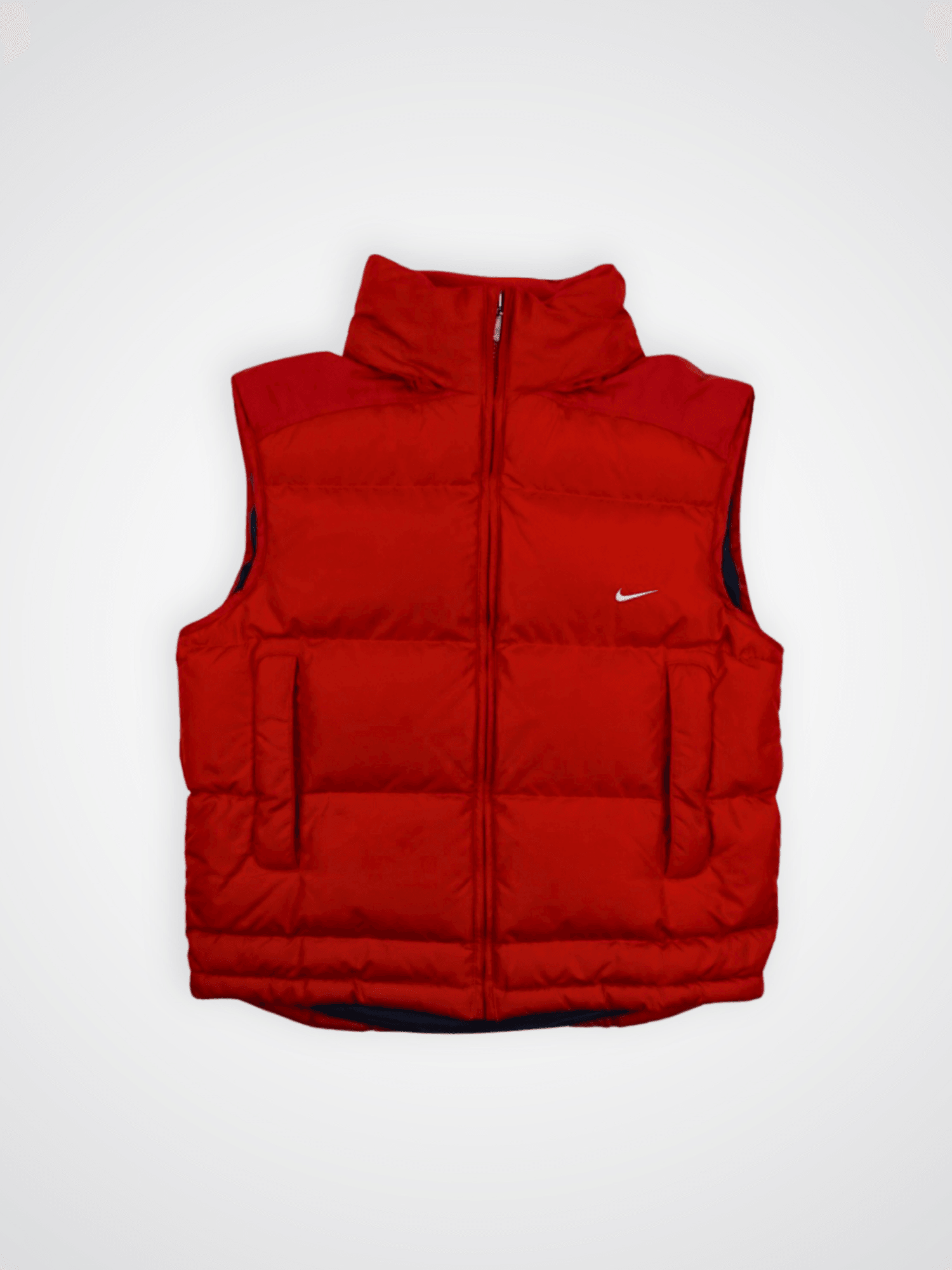 Doudoune sans manches Nike rouge vintage (S)