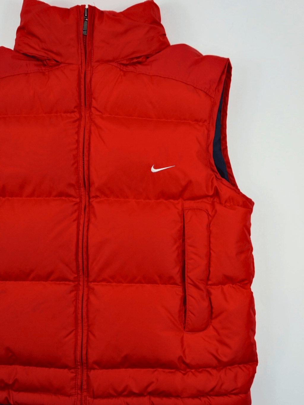 Doudoune sans manches Nike rouge vintage (S)