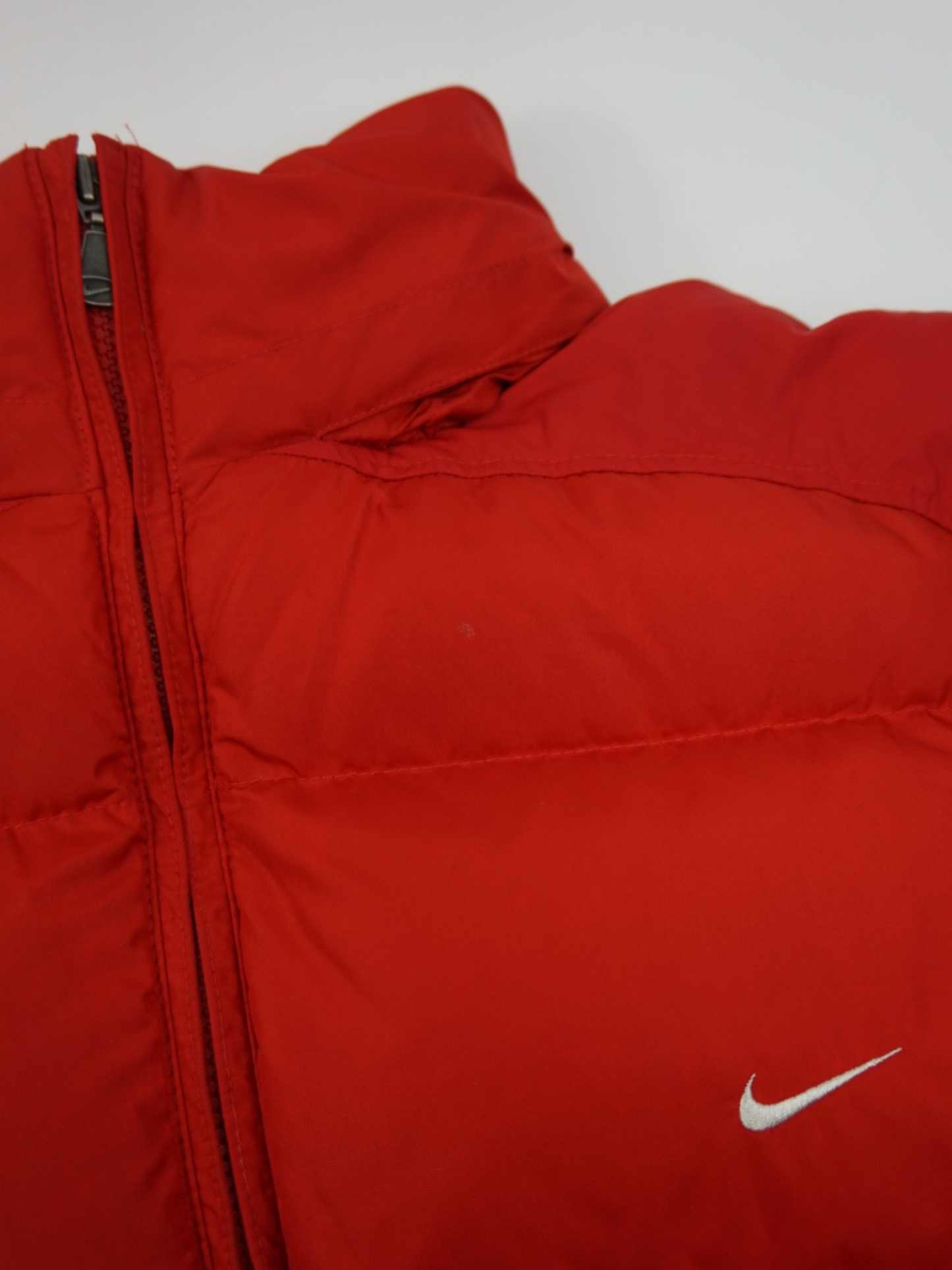 Doudoune sans manches rouge vintage - Nike