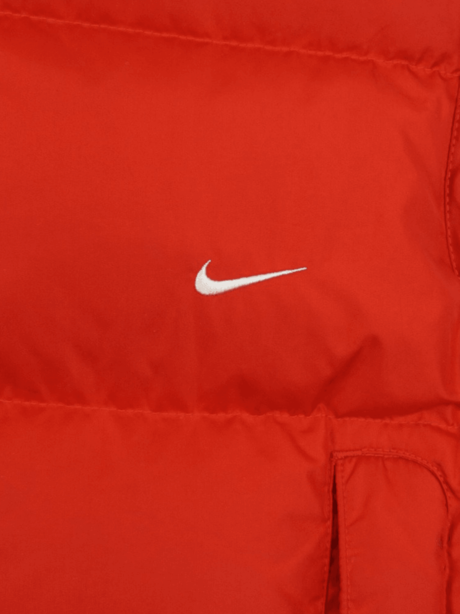 Doudoune sans manches Nike rouge vintage (S)