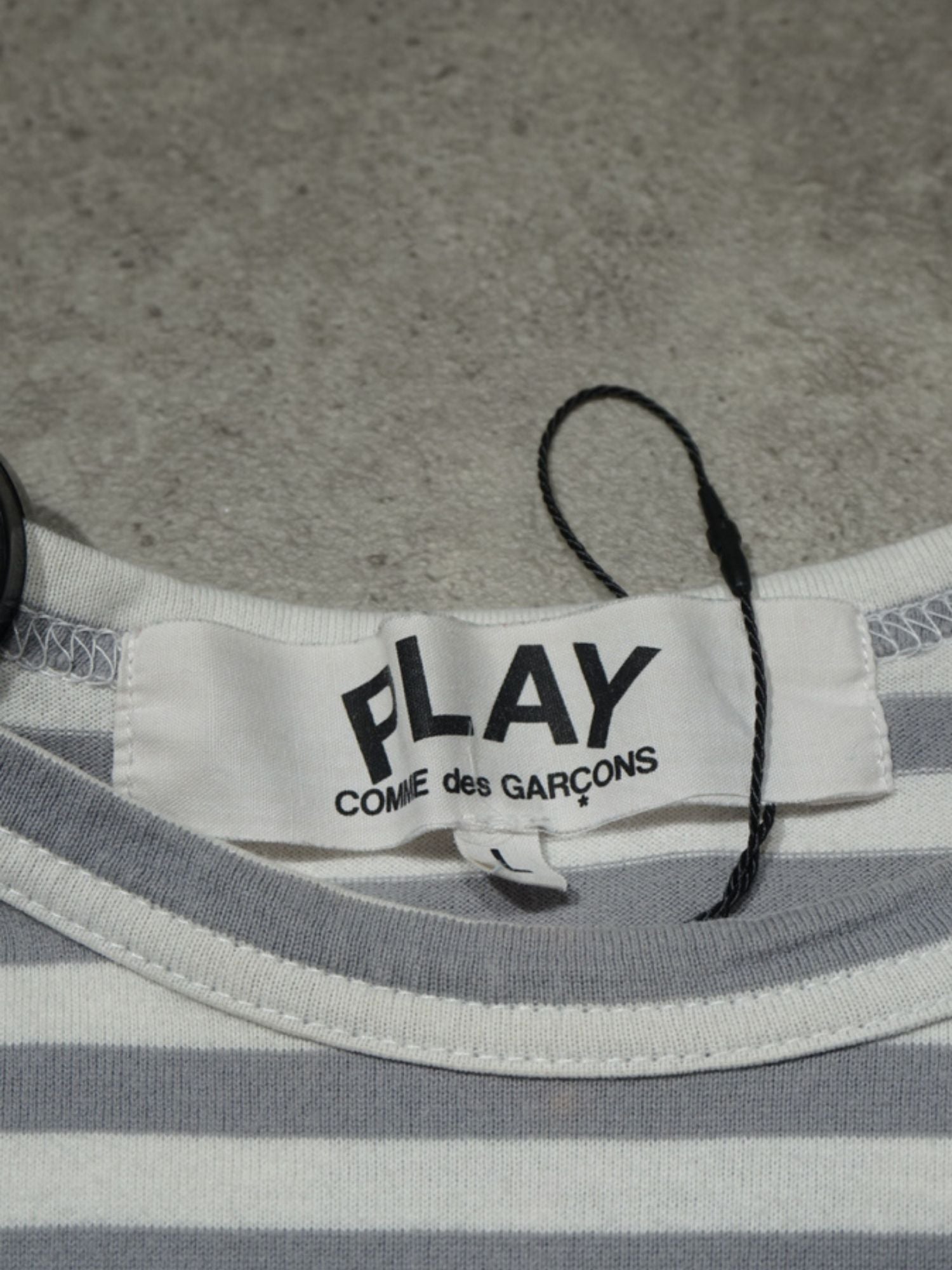 Marinière grise Comme des Garçons (L)