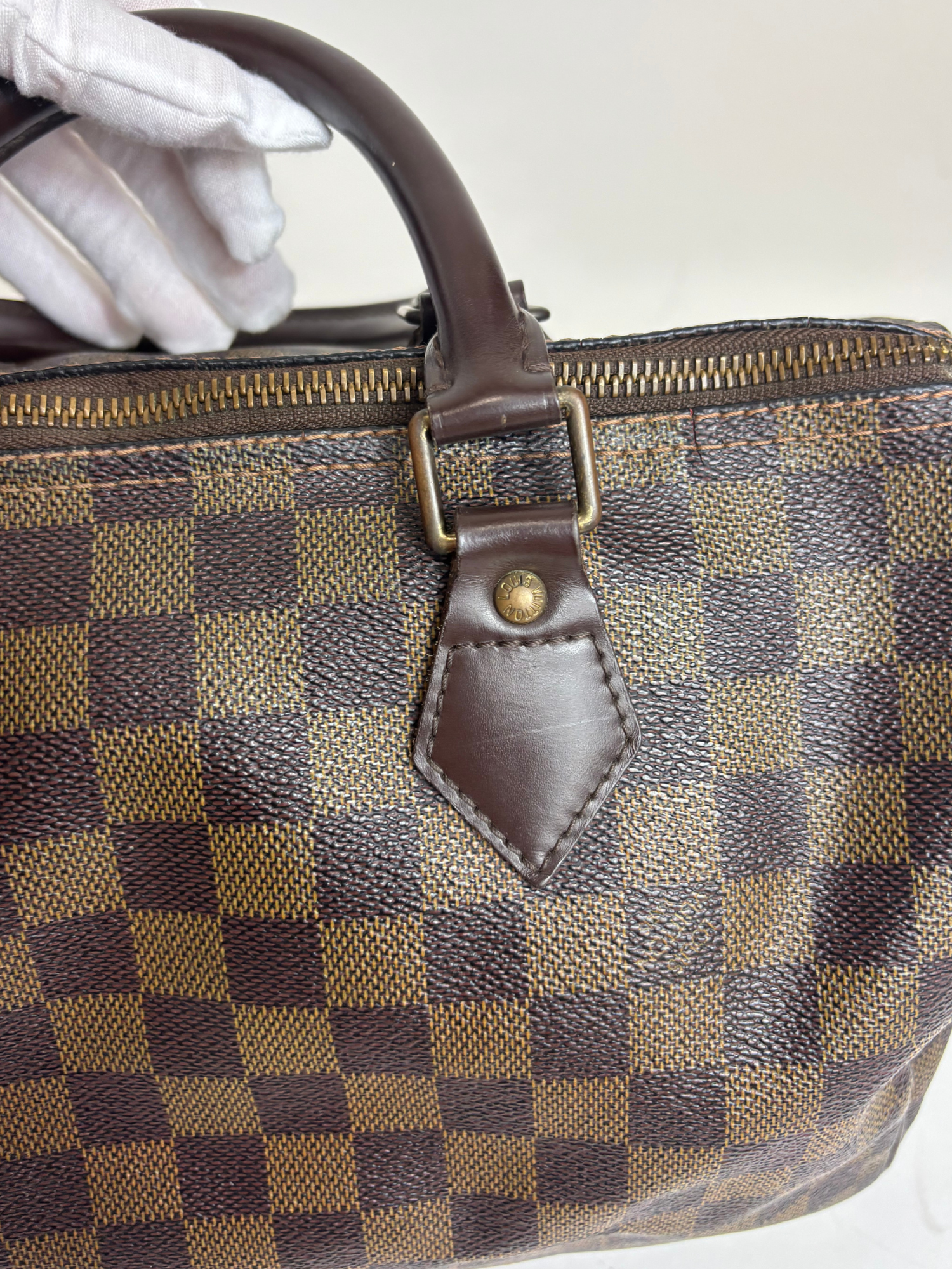 Sac Speedy 30 Damier Ébène Louis Vuitton