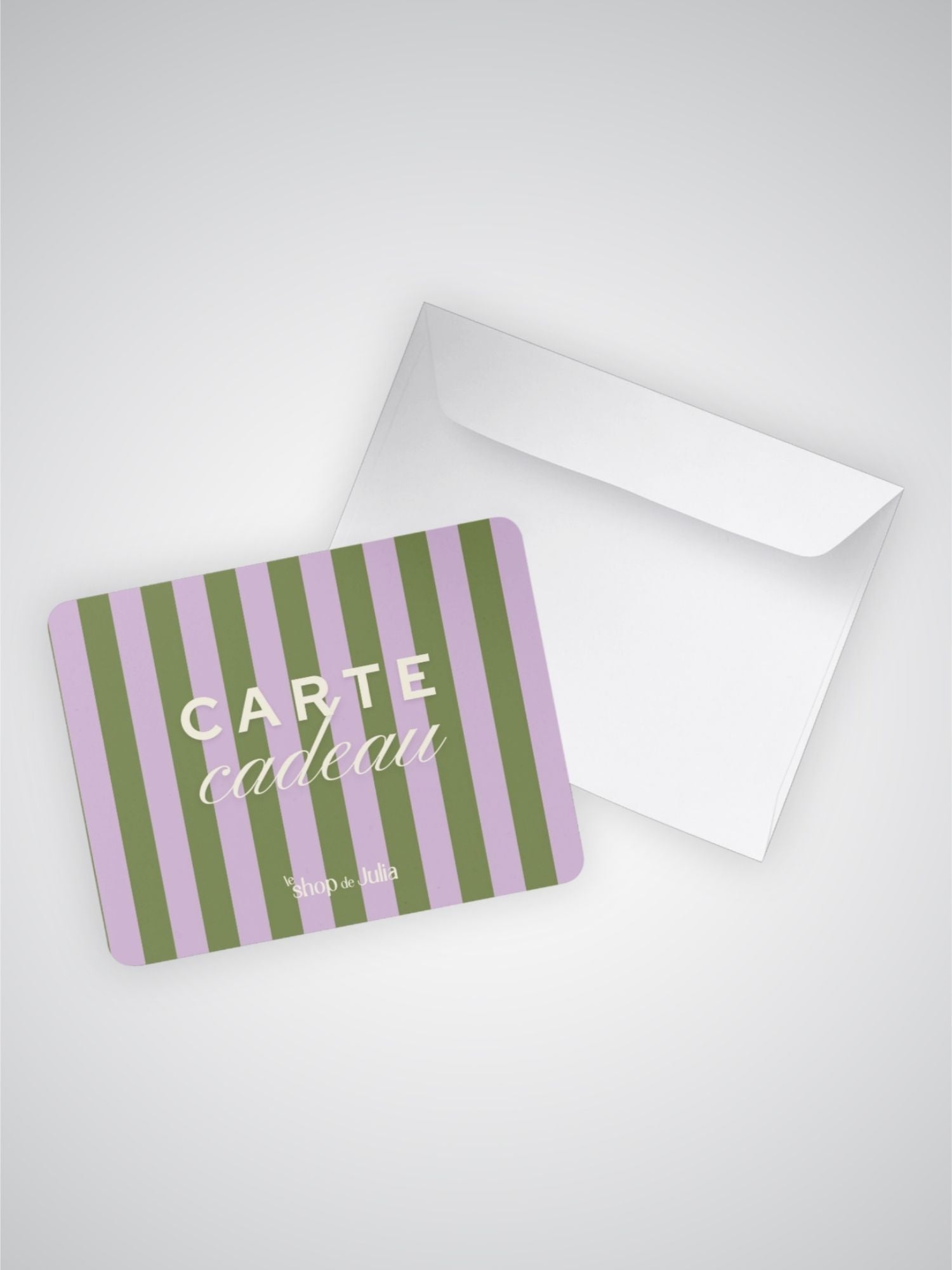 Carte cadeau site/boutique