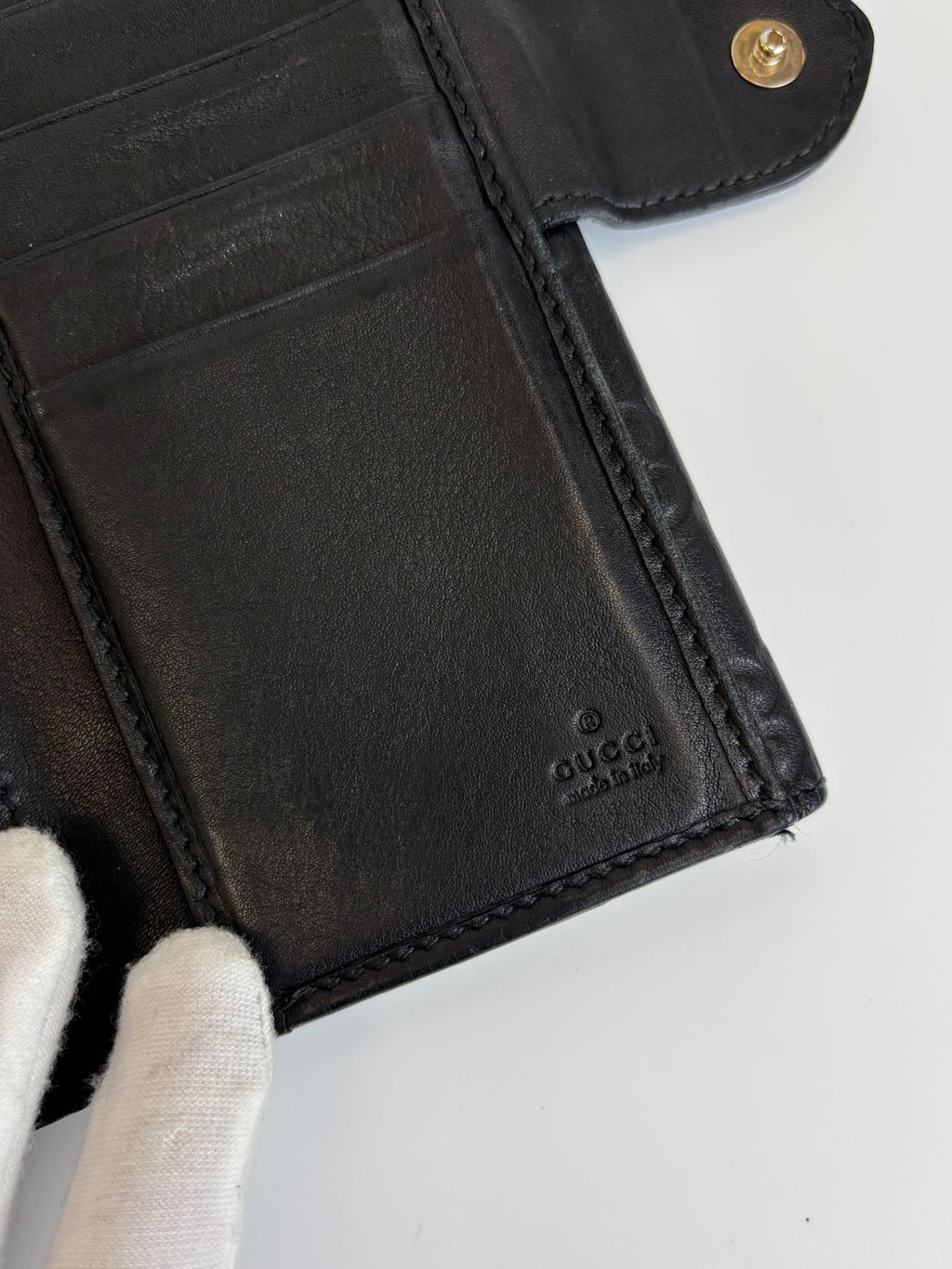 Portefeuille Gucci cœurs