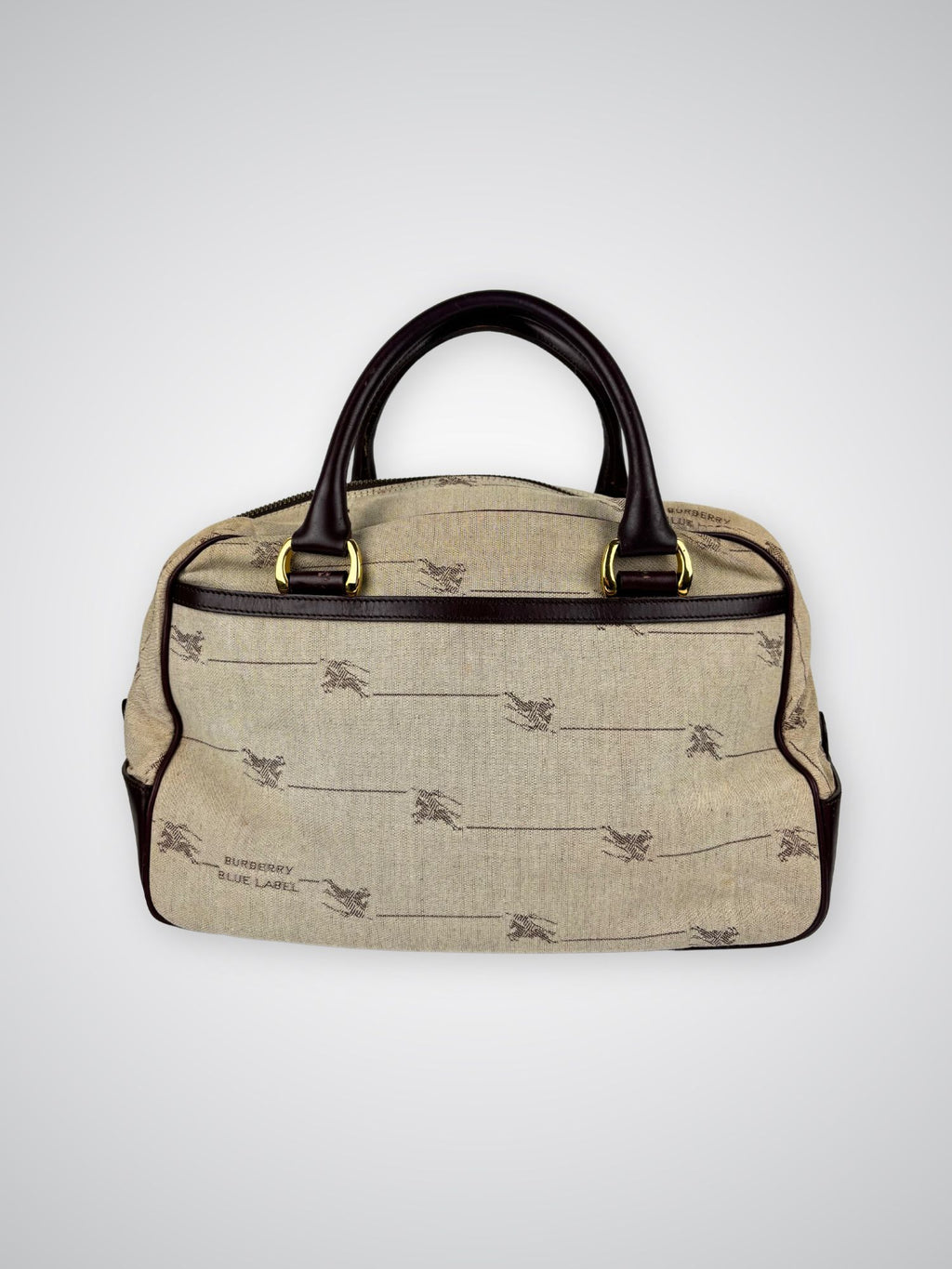 Sac Boston Burberry blue label