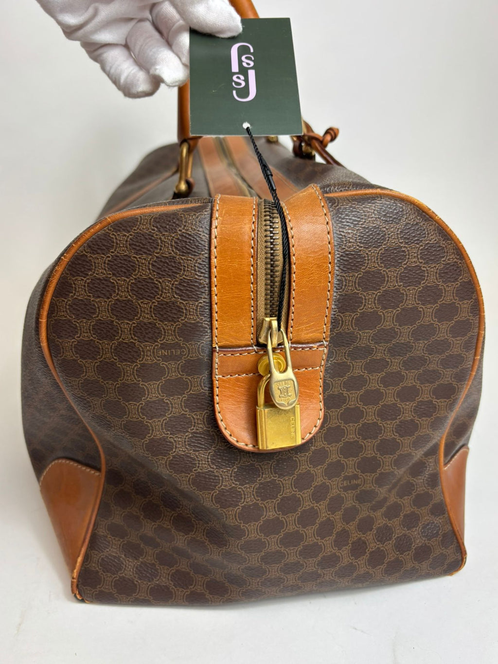 Sac de voyage Céline Macadam 45