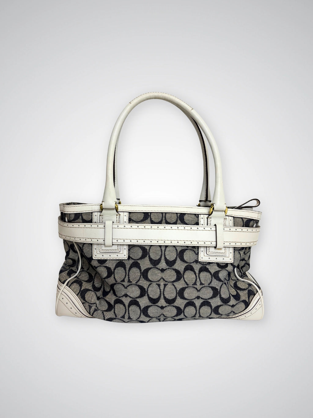 Sac Coach monogramme vintage