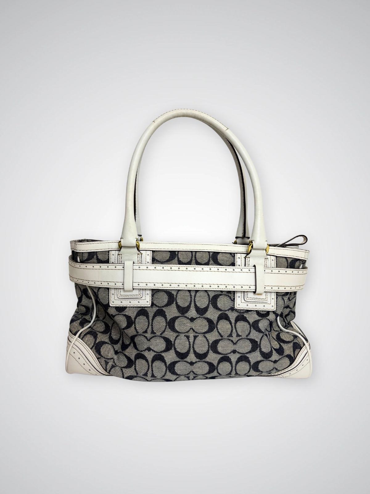 Sac Coach monogramme vintage
