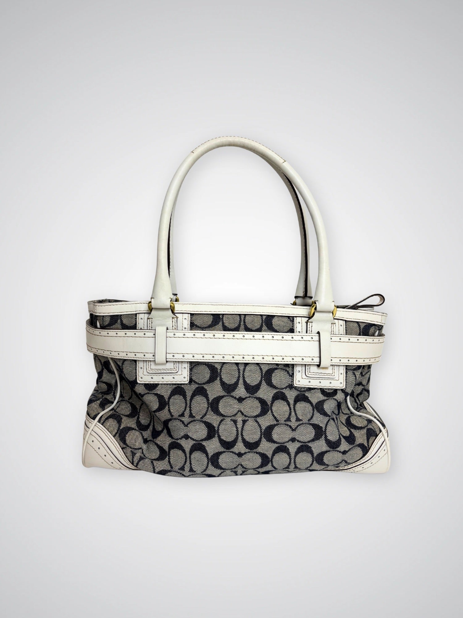 Sac Coach monogramme vintage