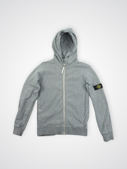 Sweat zippé gris - Stone Island