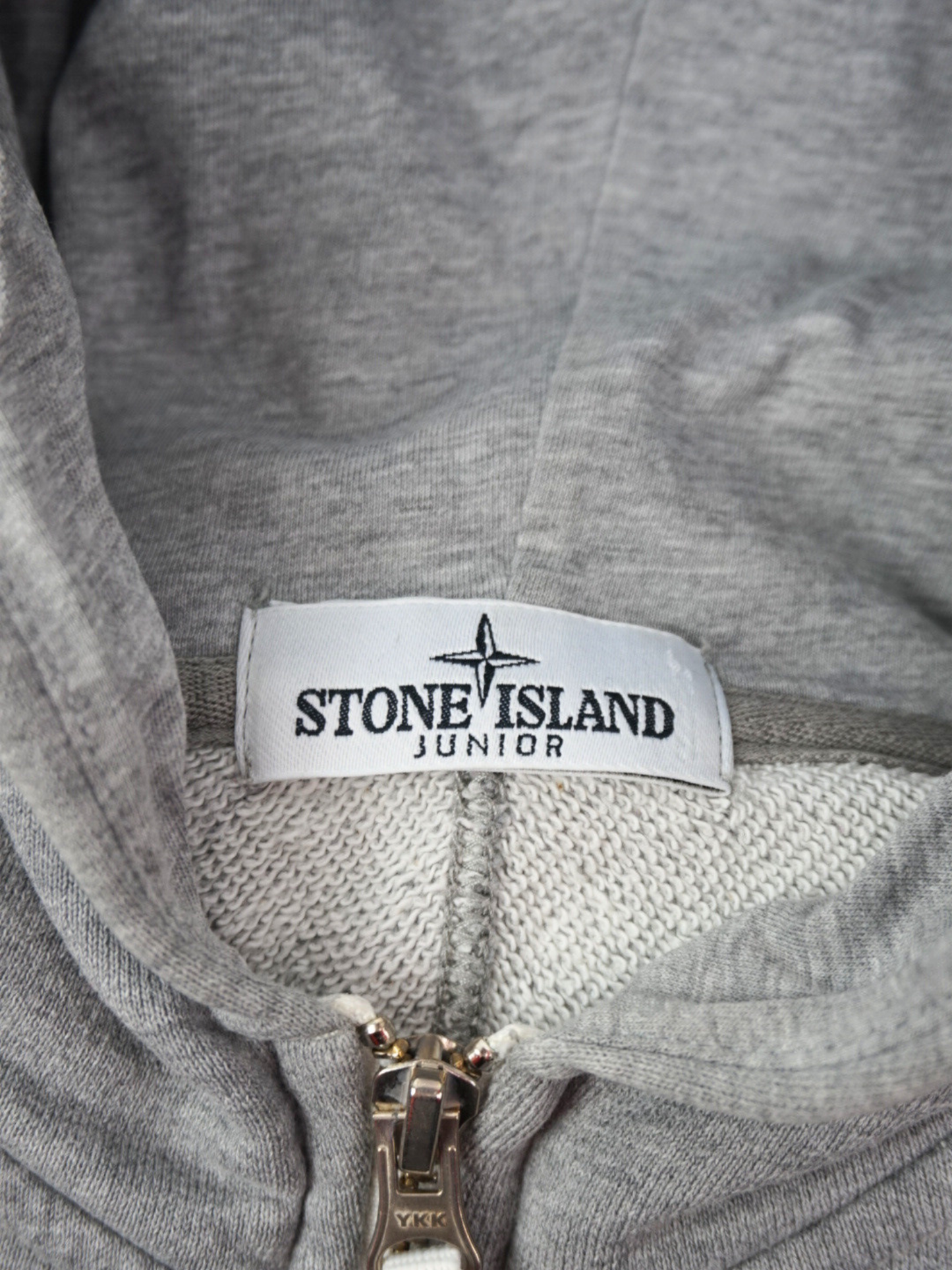 Sweat zippé gris - Stone Island