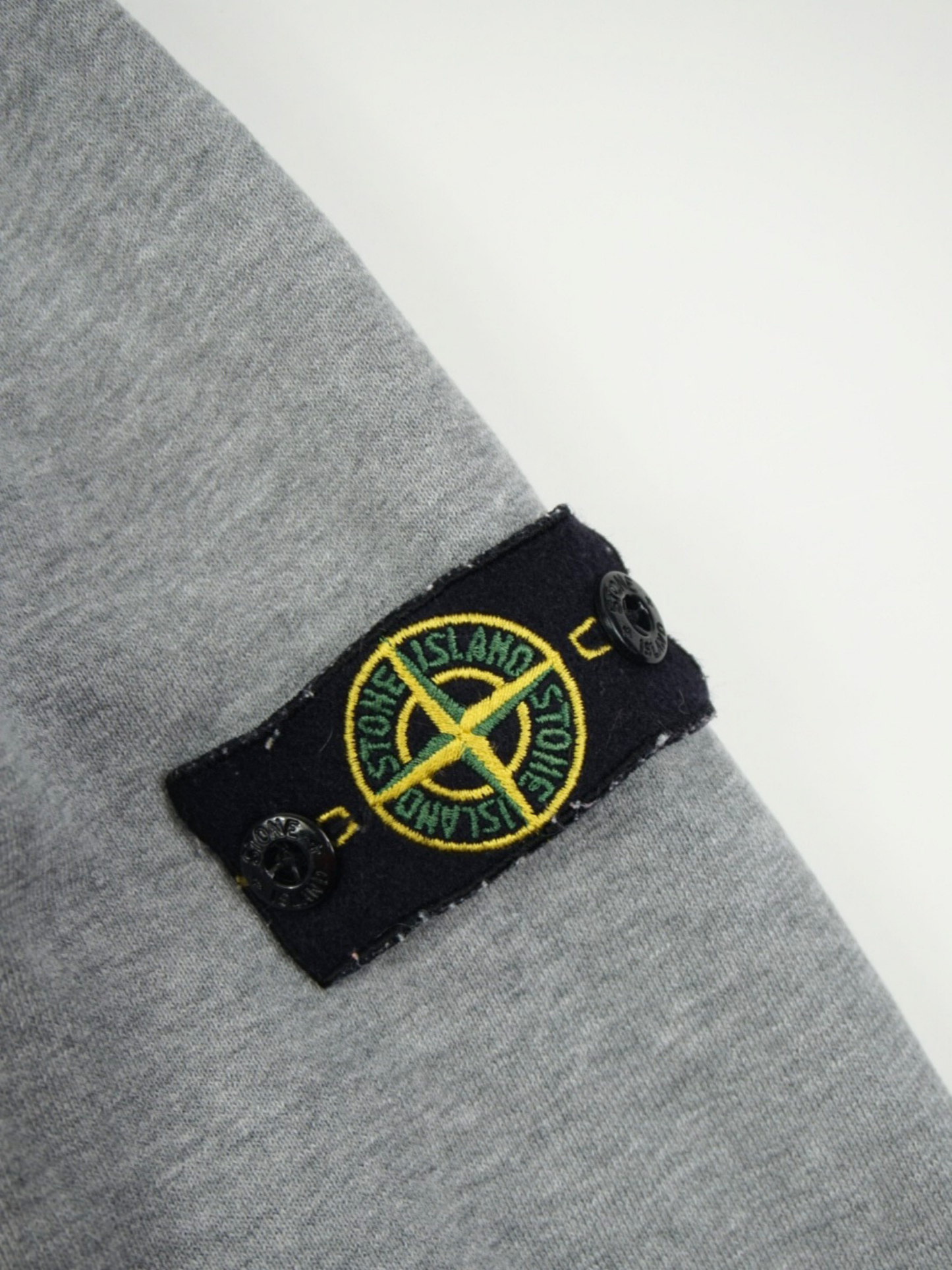 Sweat zippé gris - Stone Island