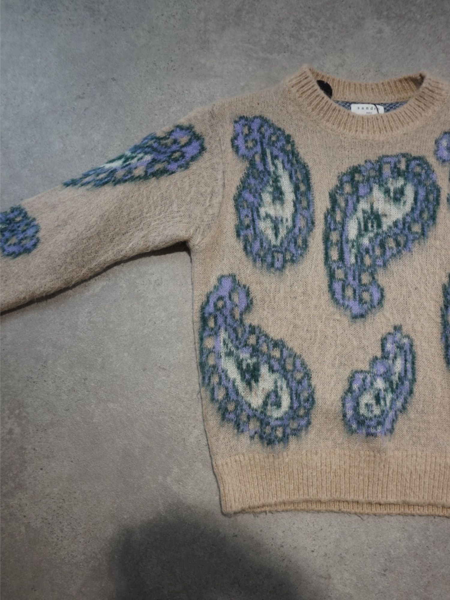 Pull Sandro beige (M femme)