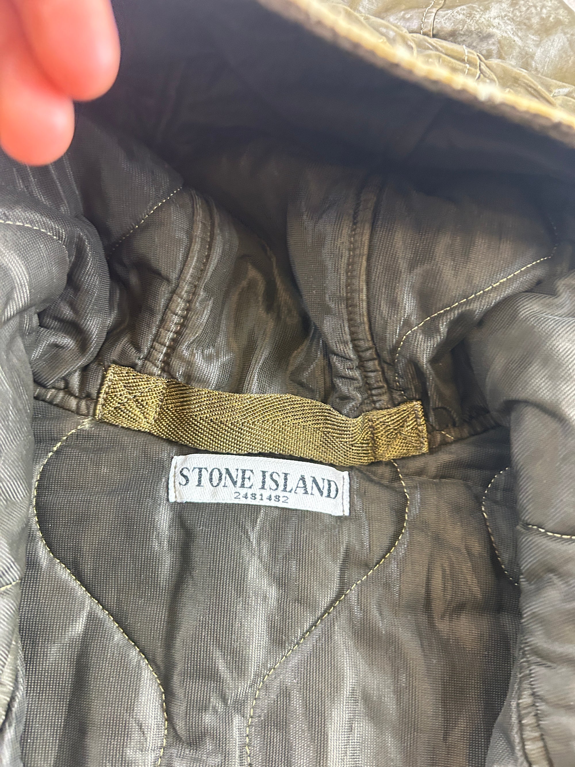 Manteau Stone Island Mussola Gommata (M)