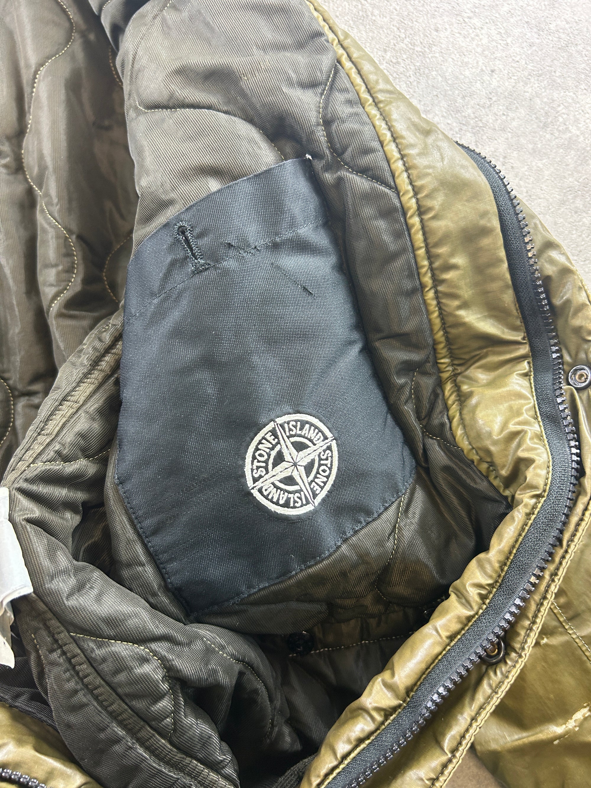 Manteau Stone Island Mussola Gommata (M)