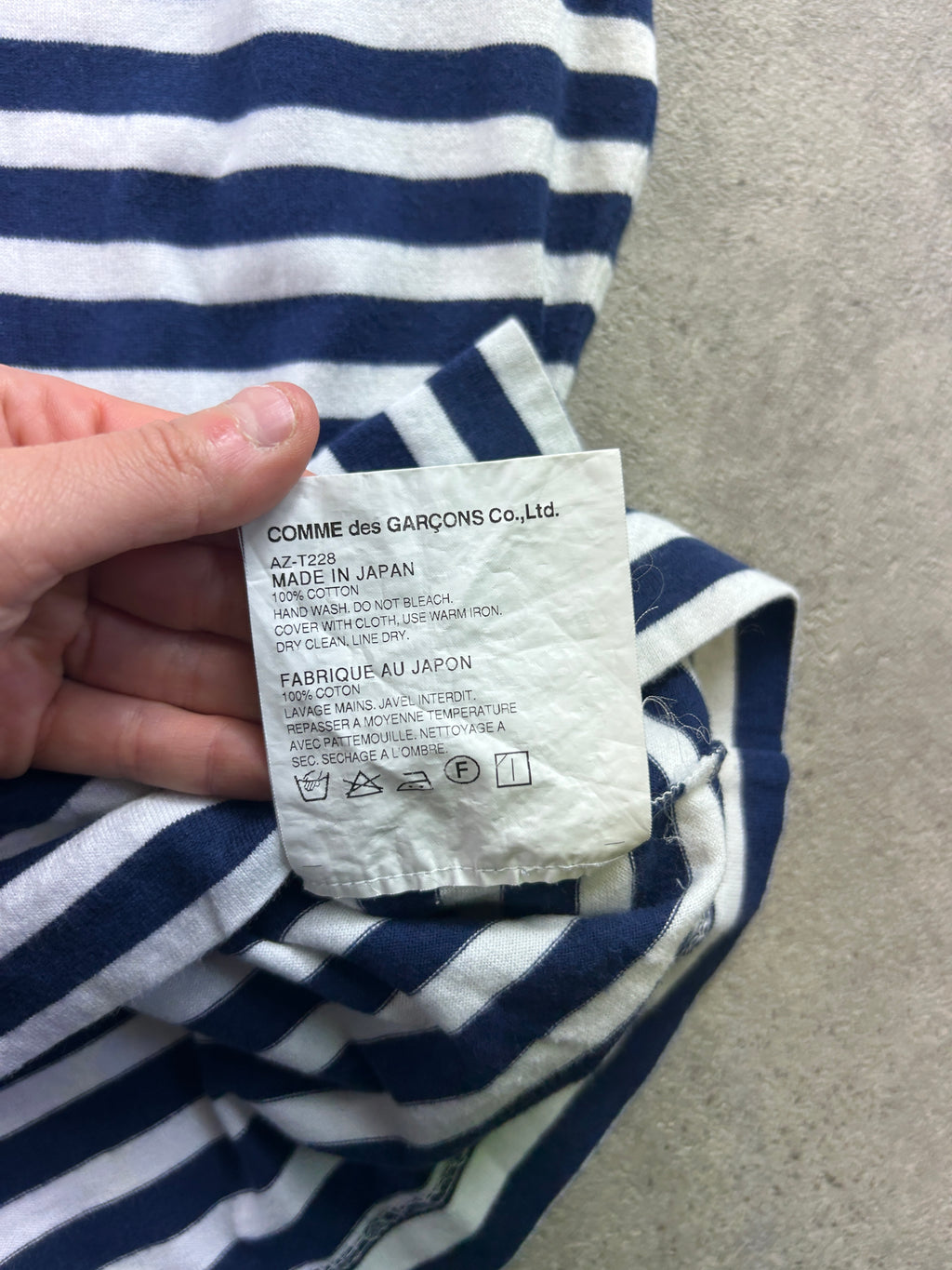 Marinière Comme des Garçons (L)