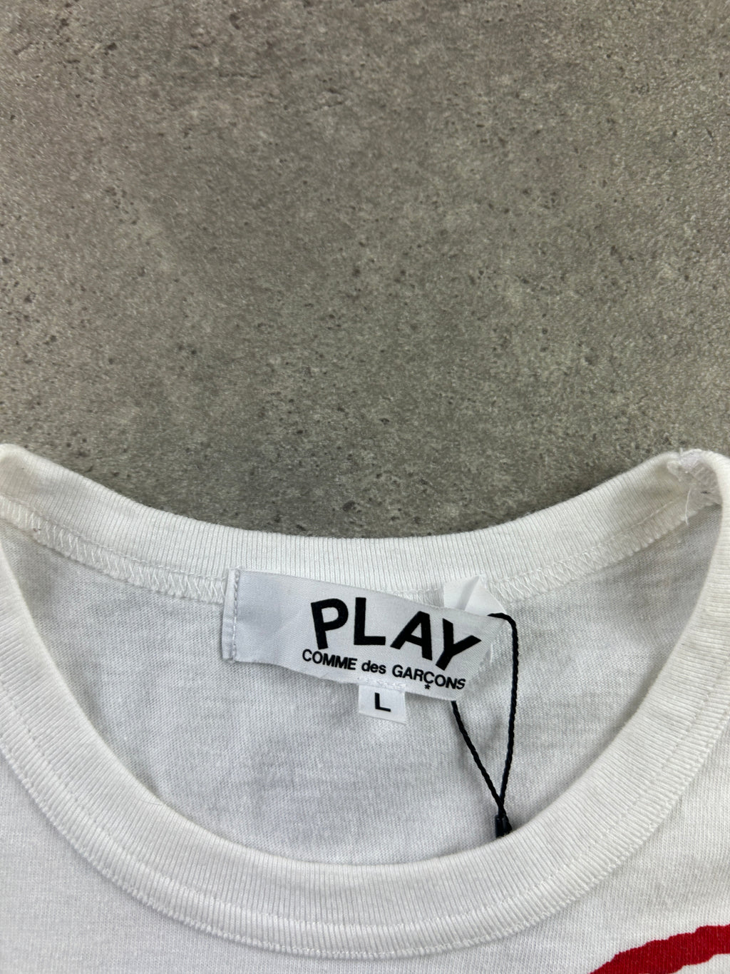 T-shirt Comme des Garçons (L femme)