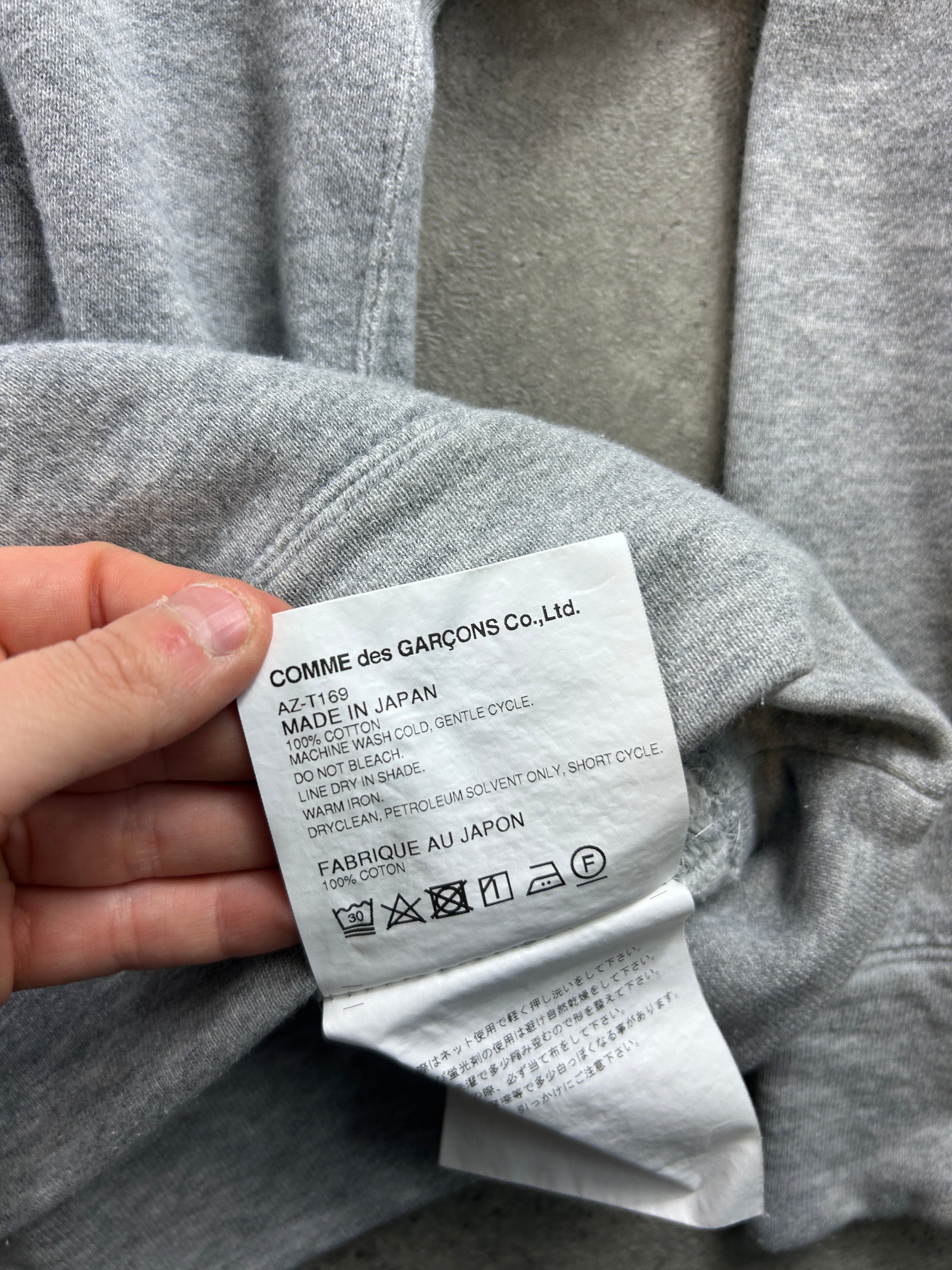 Sweat à capuche Comme des Garçons (S femme)