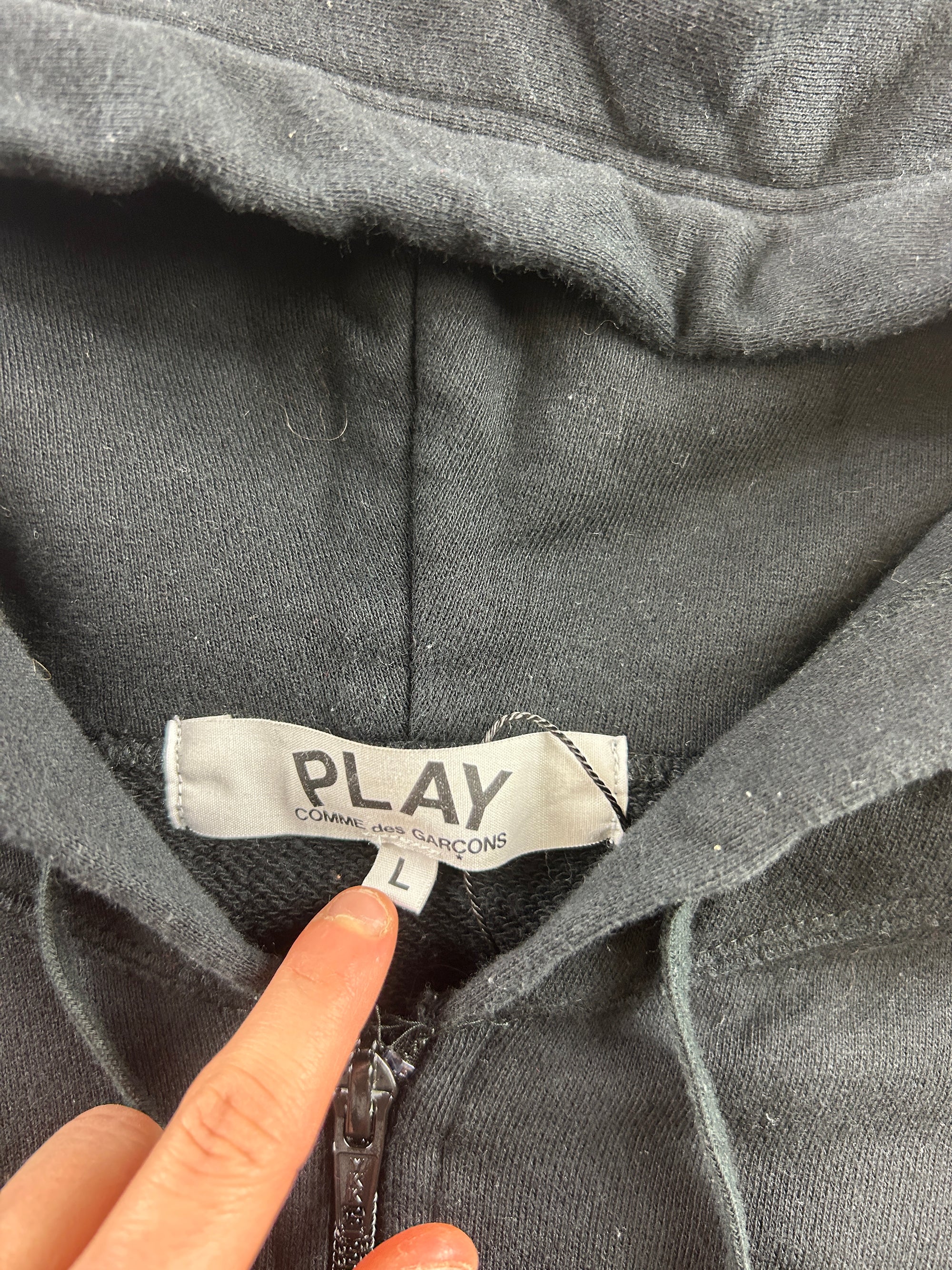 Sweat à capuche Comme des Garçons (L femme)