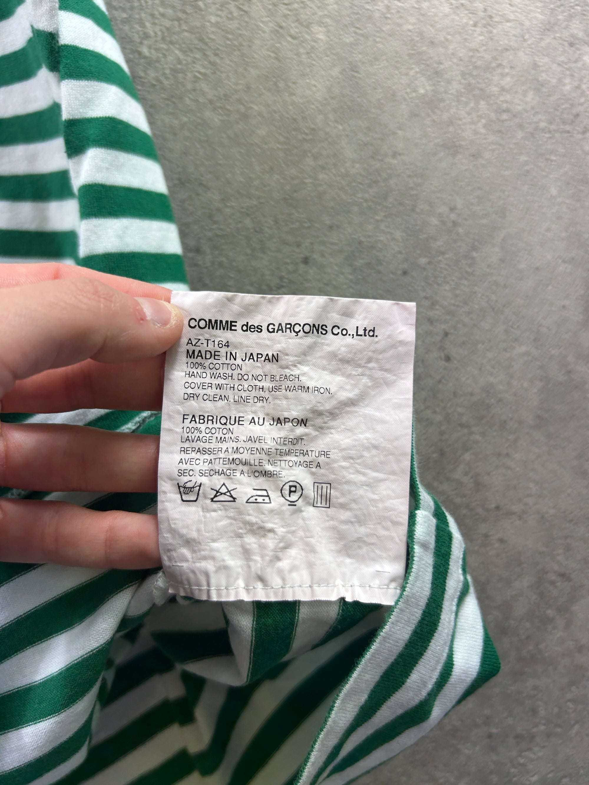 T-shirt marinière Comme des Garçons (M)