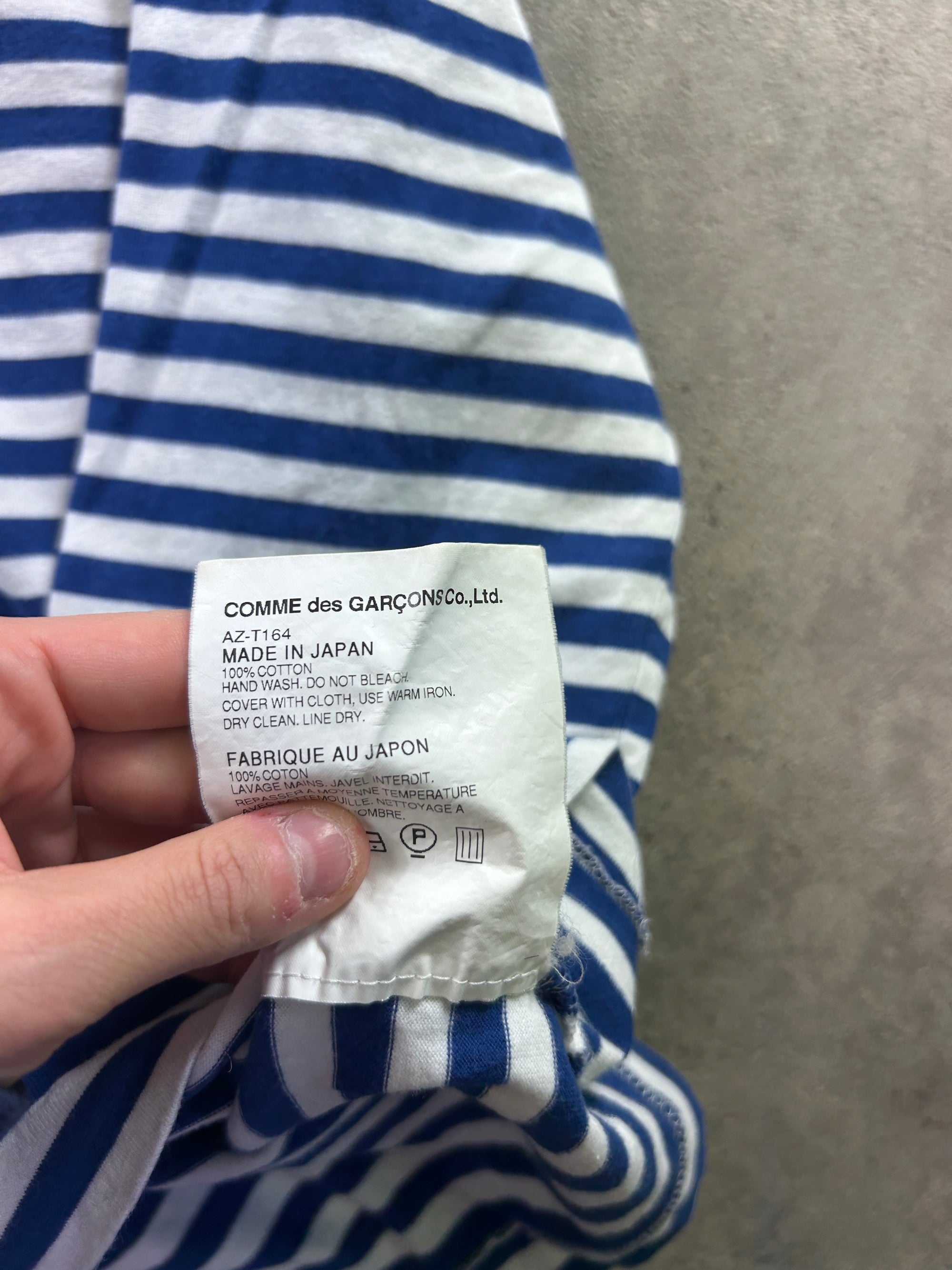 T-shirt marinière Comme des Garçons (M)