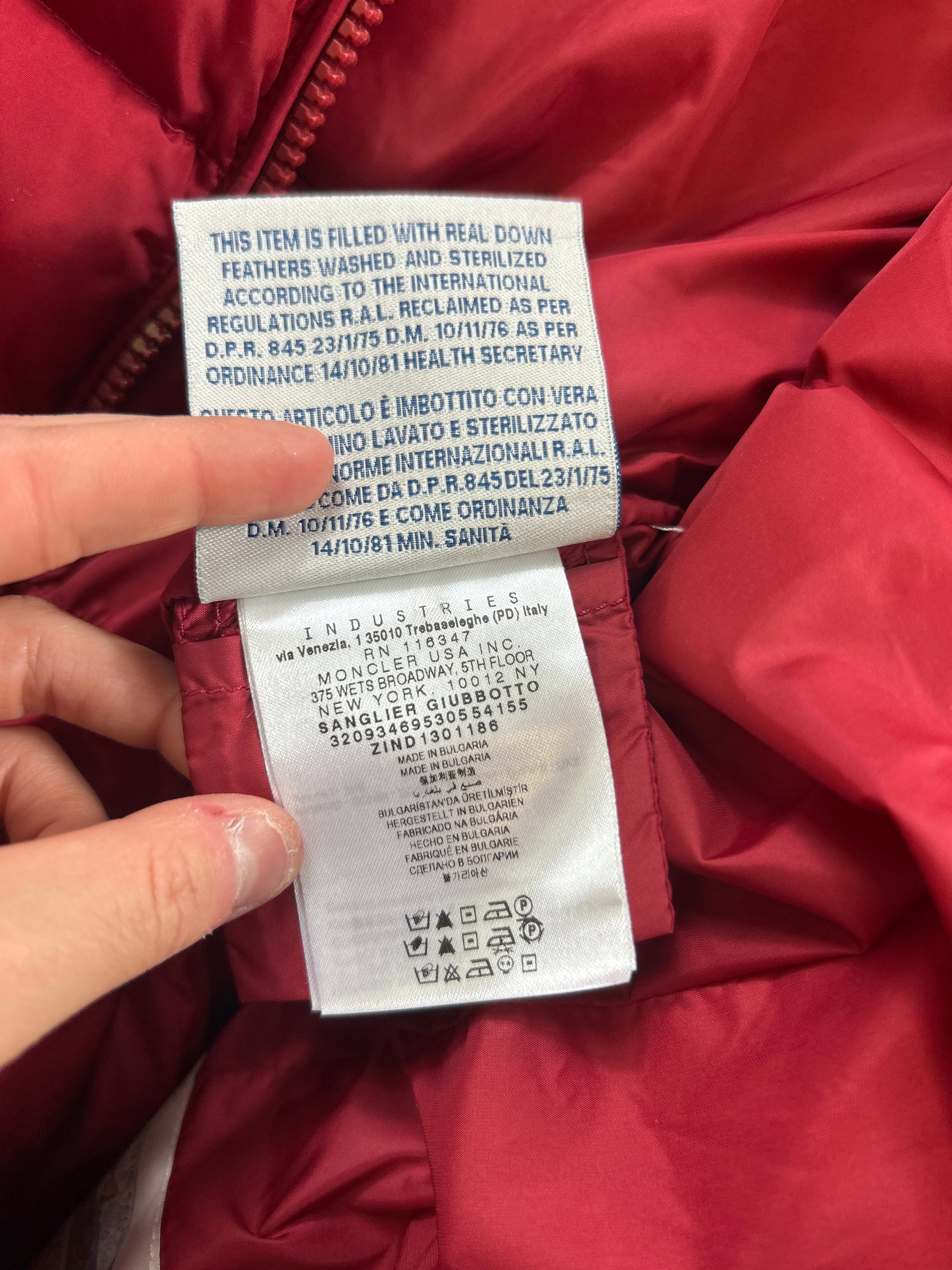 Doudoune Moncler (M femme)
