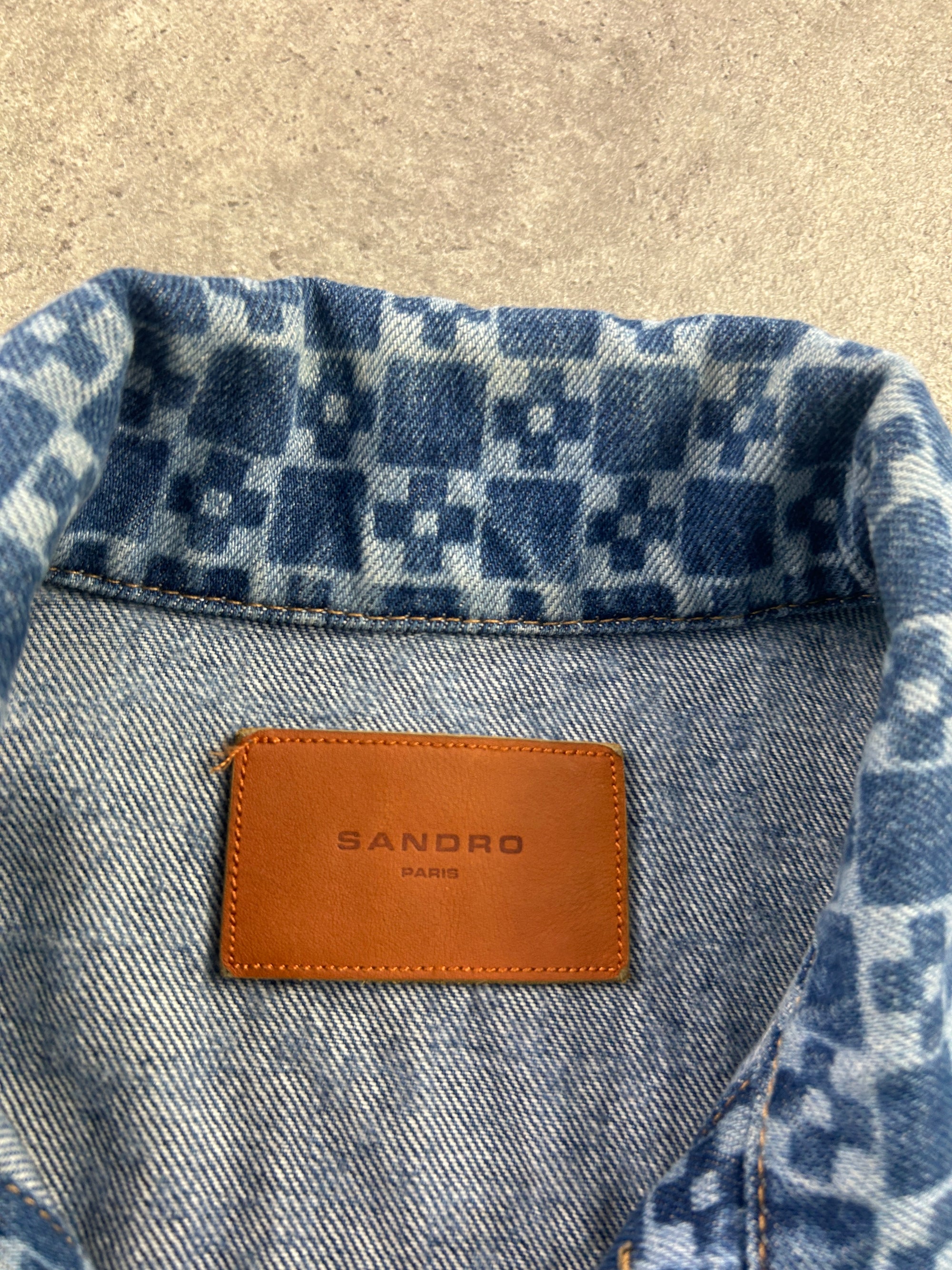 Veste en jeans Sandro (XL/L)