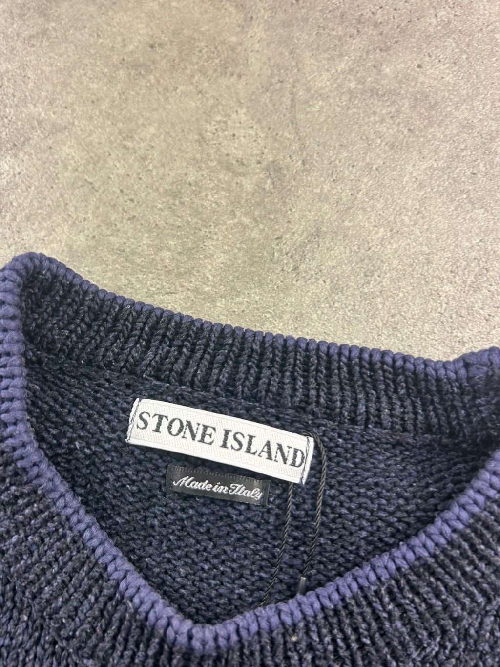 Pull en maille Stone Island (XL)