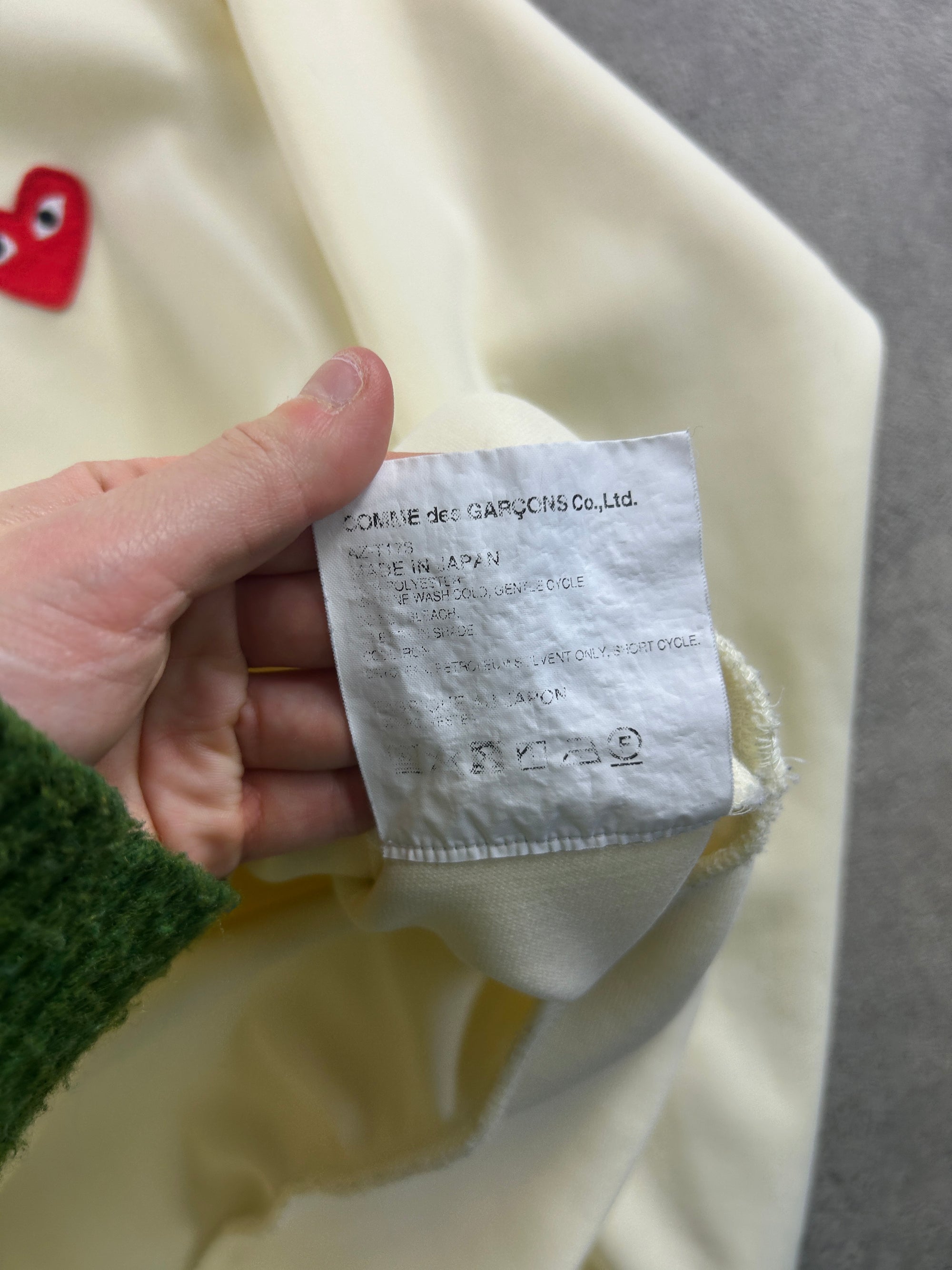 Sweat à capuche Comme des garçons (M femme)