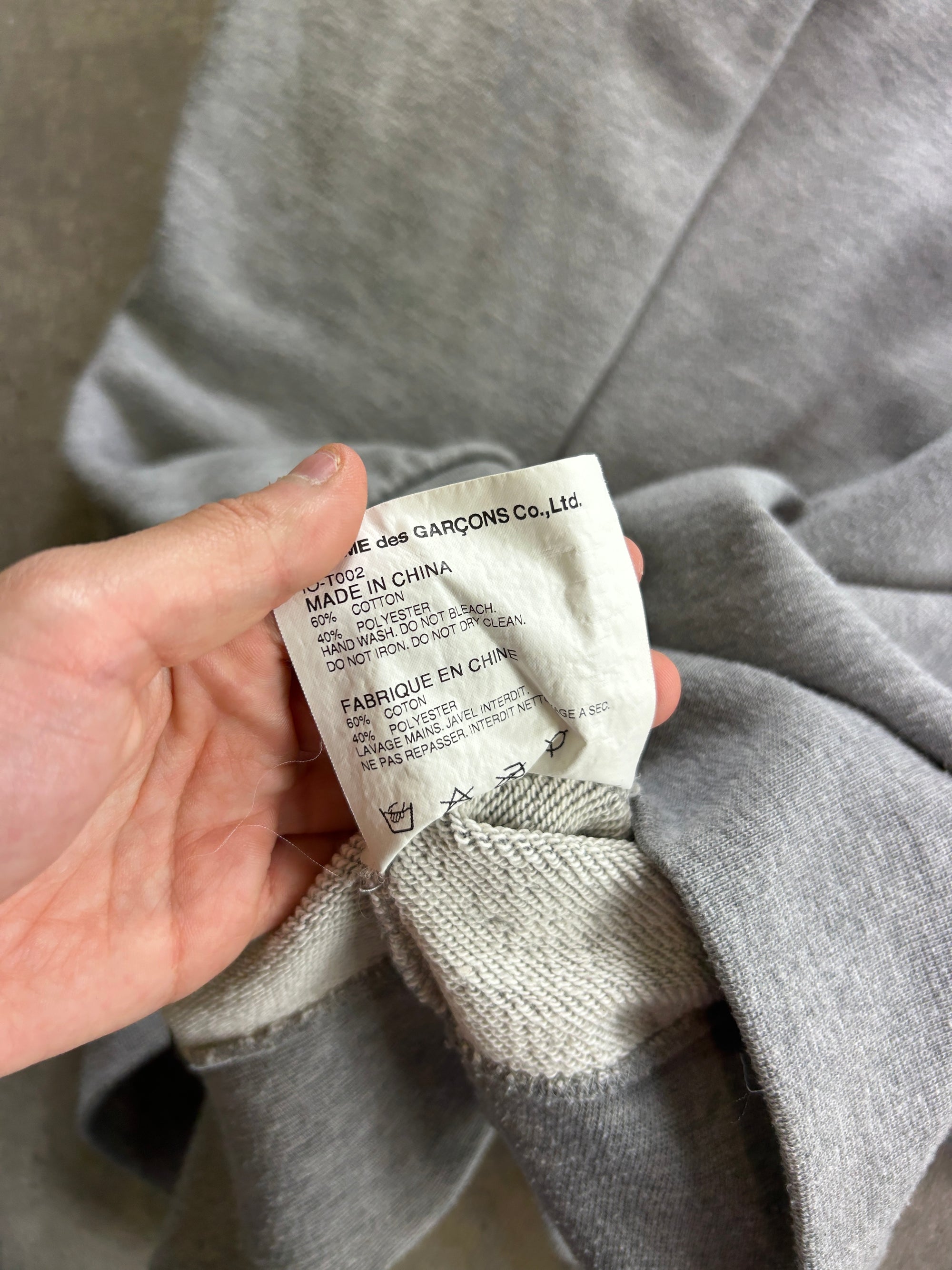 Sweat Comme des Garçons (S)