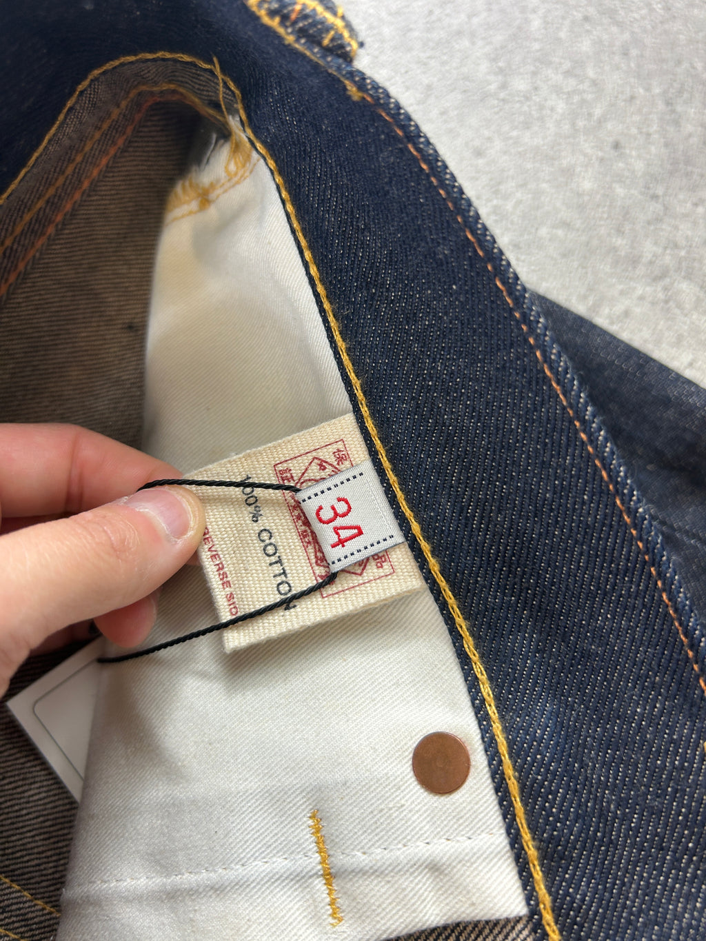 Jeans baggy daicock Evisu (L)