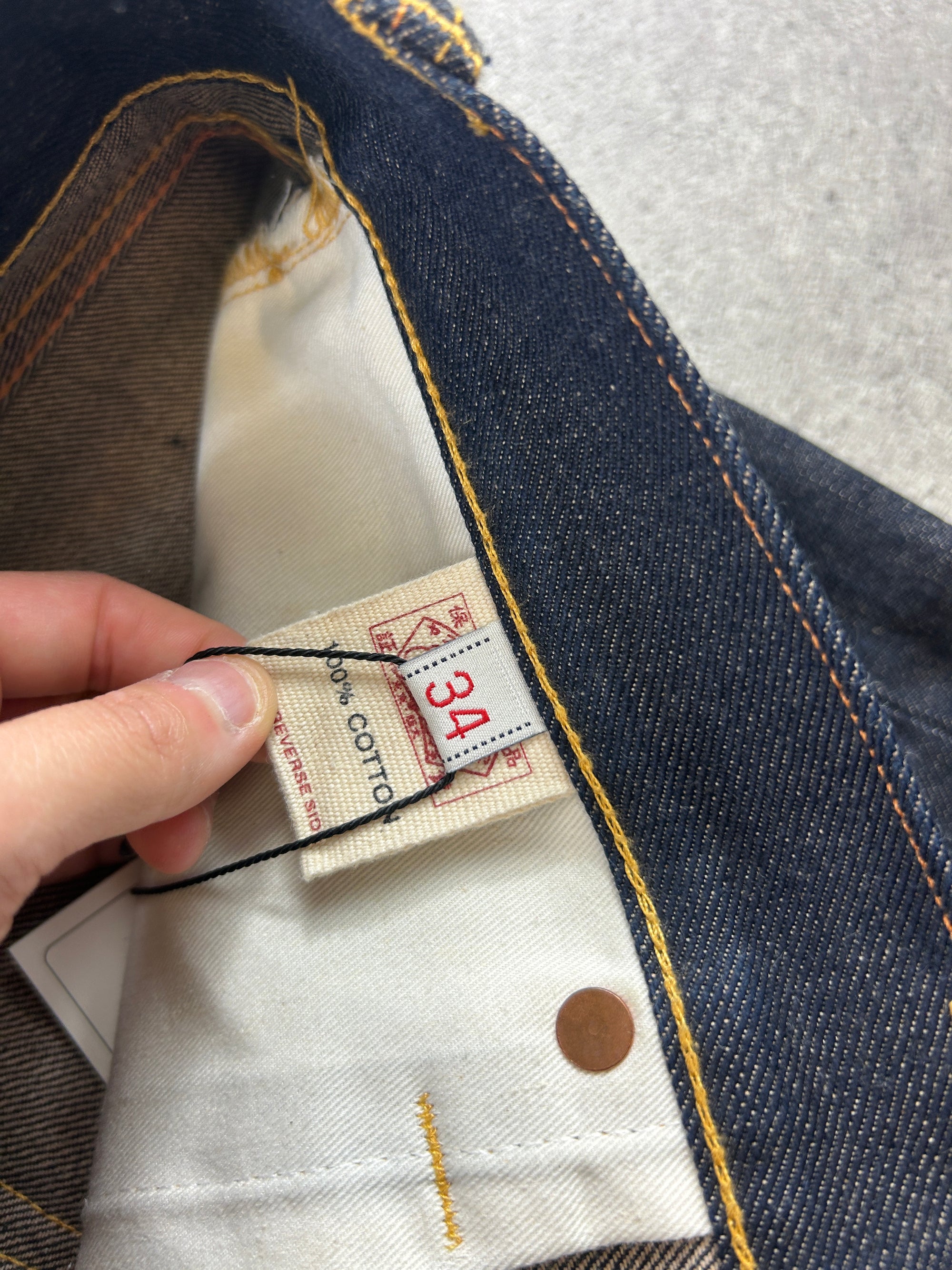 Jeans baggy daicock Evisu (L)