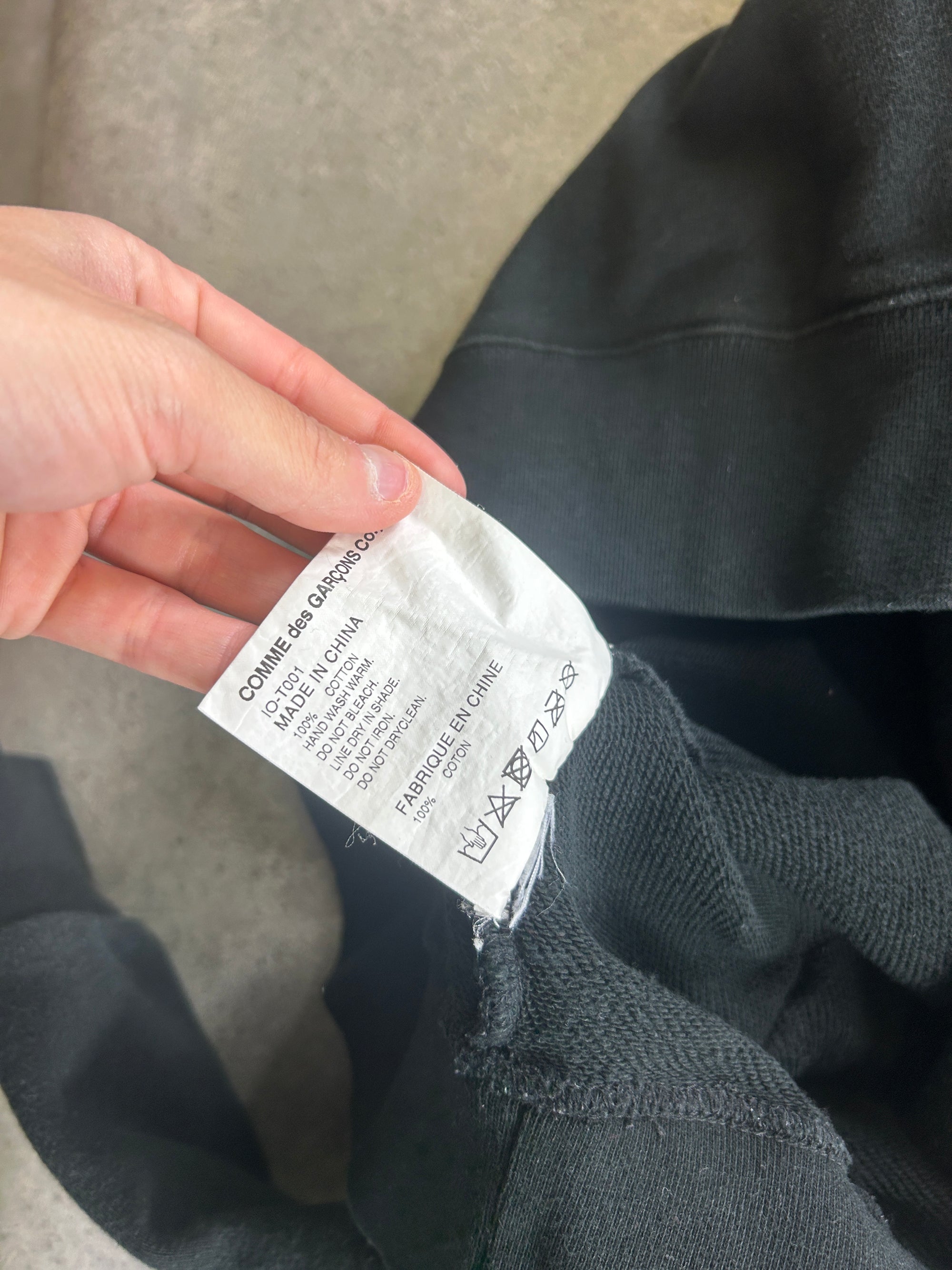 Sweat à capuche Comme des Garçons (L)