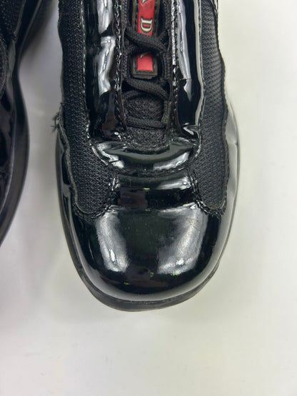 Prada america's cup black patent