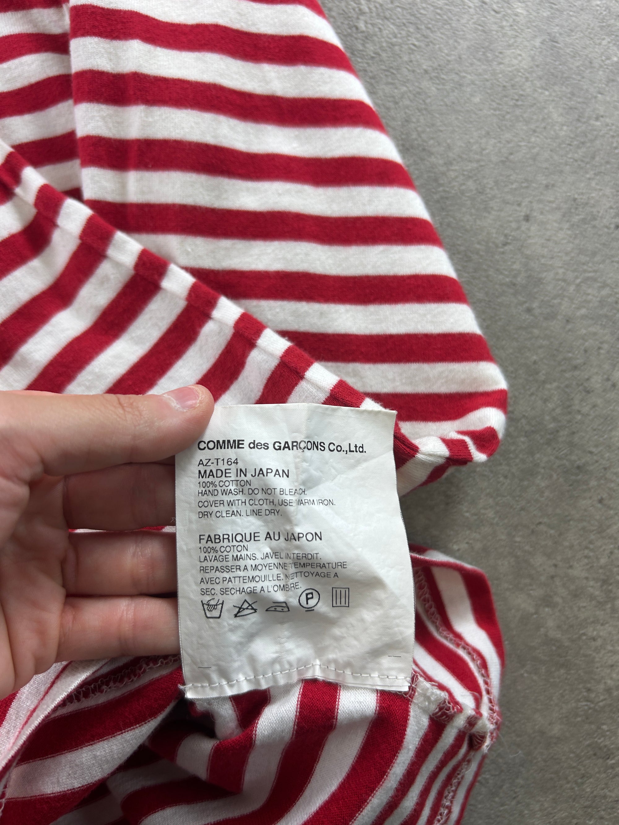 T-shirt marinière Comme des Garçons (S)