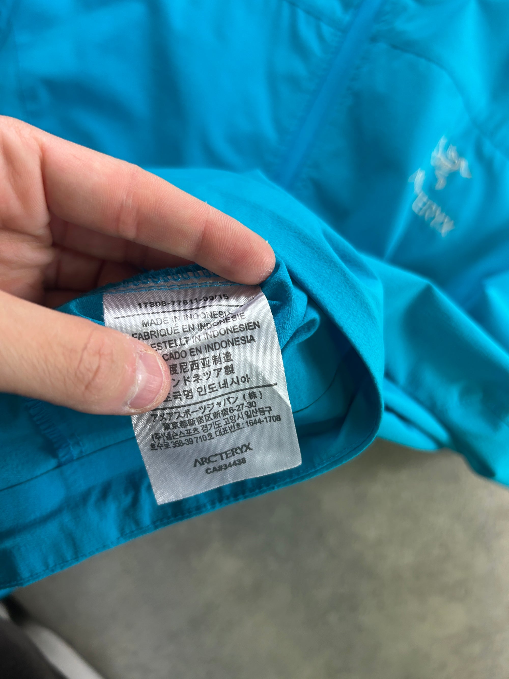 Veste coupe-vent Arc'teryx (M)