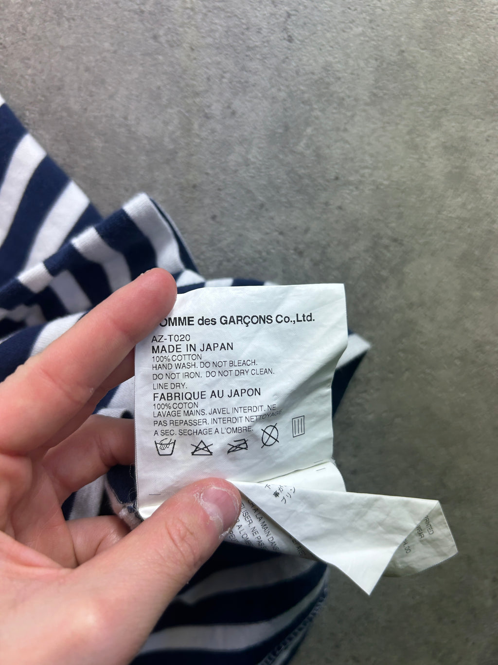 Marinière Comme des Garçons (L)