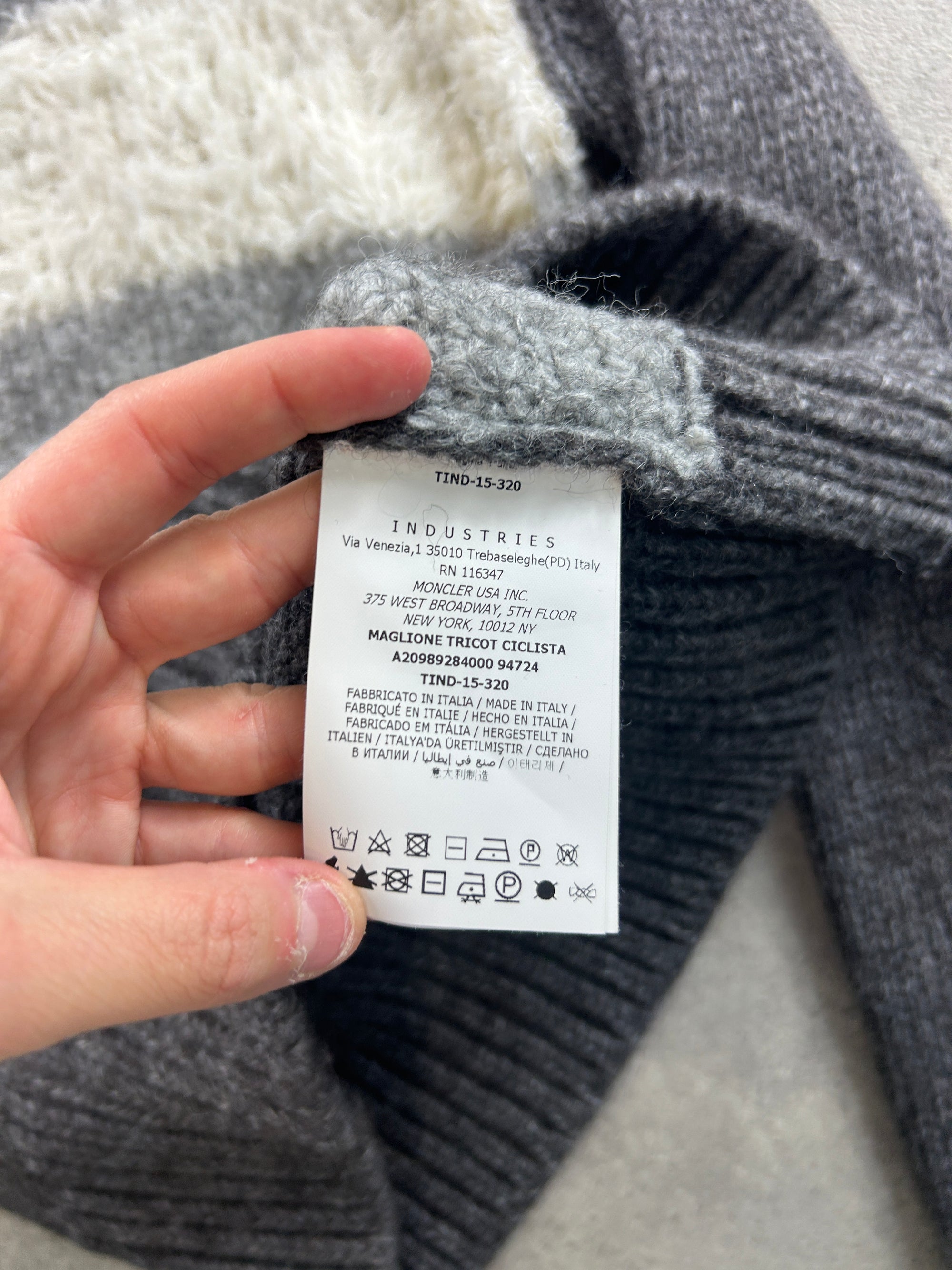 Pull col roulé Moncler (XS/S)