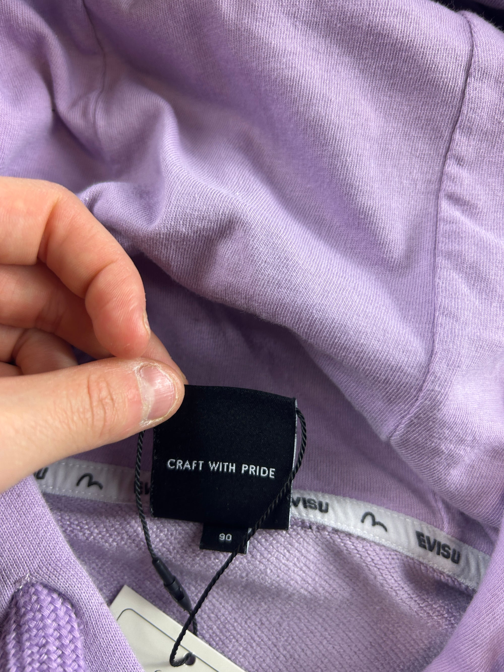 Sweat à capuche Evisu (L)