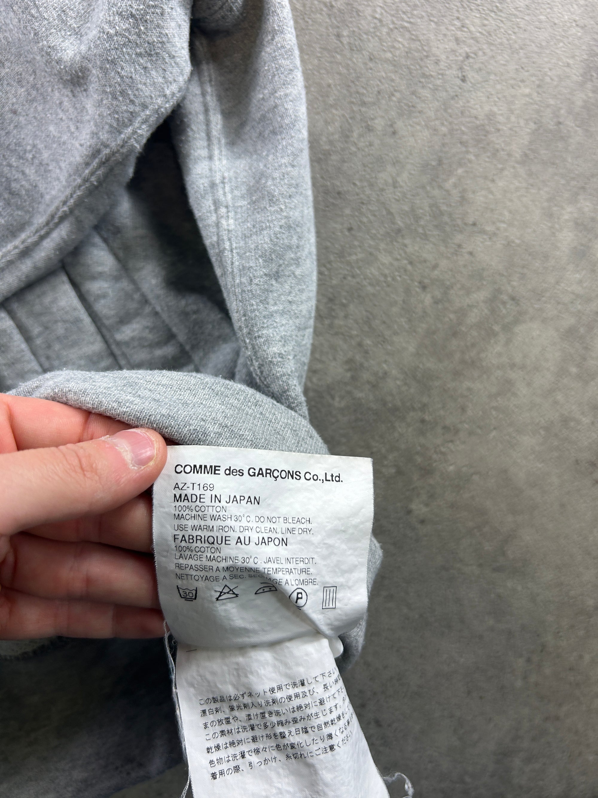 Sweat à capuche Comme des Garçons (L femme)
